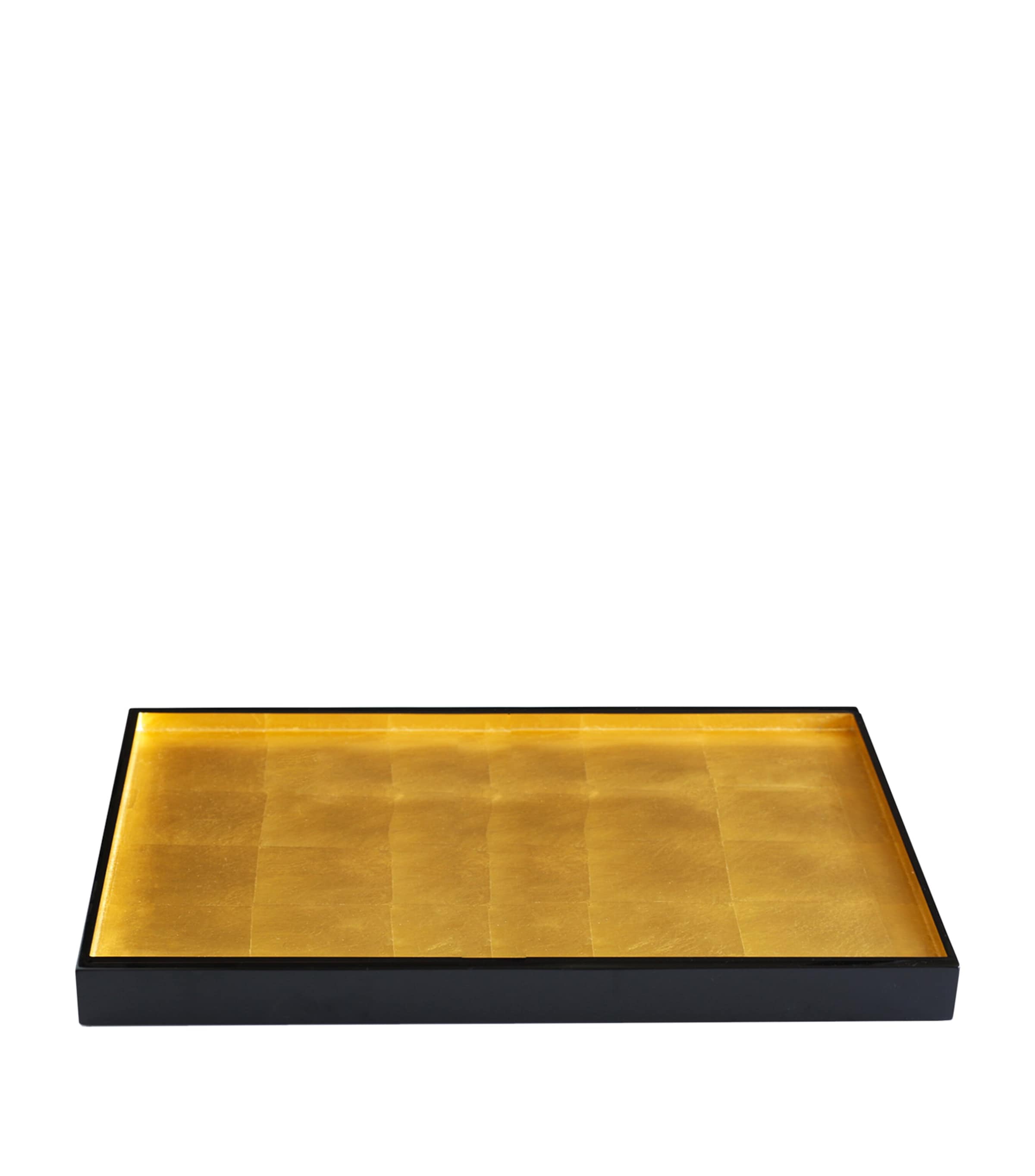 Posh Trading Company Medium Gold Leaf The London Tray (46cm x 40cm) | Dining | Serveware | Serving Trays | Designers | Posh Trading Company