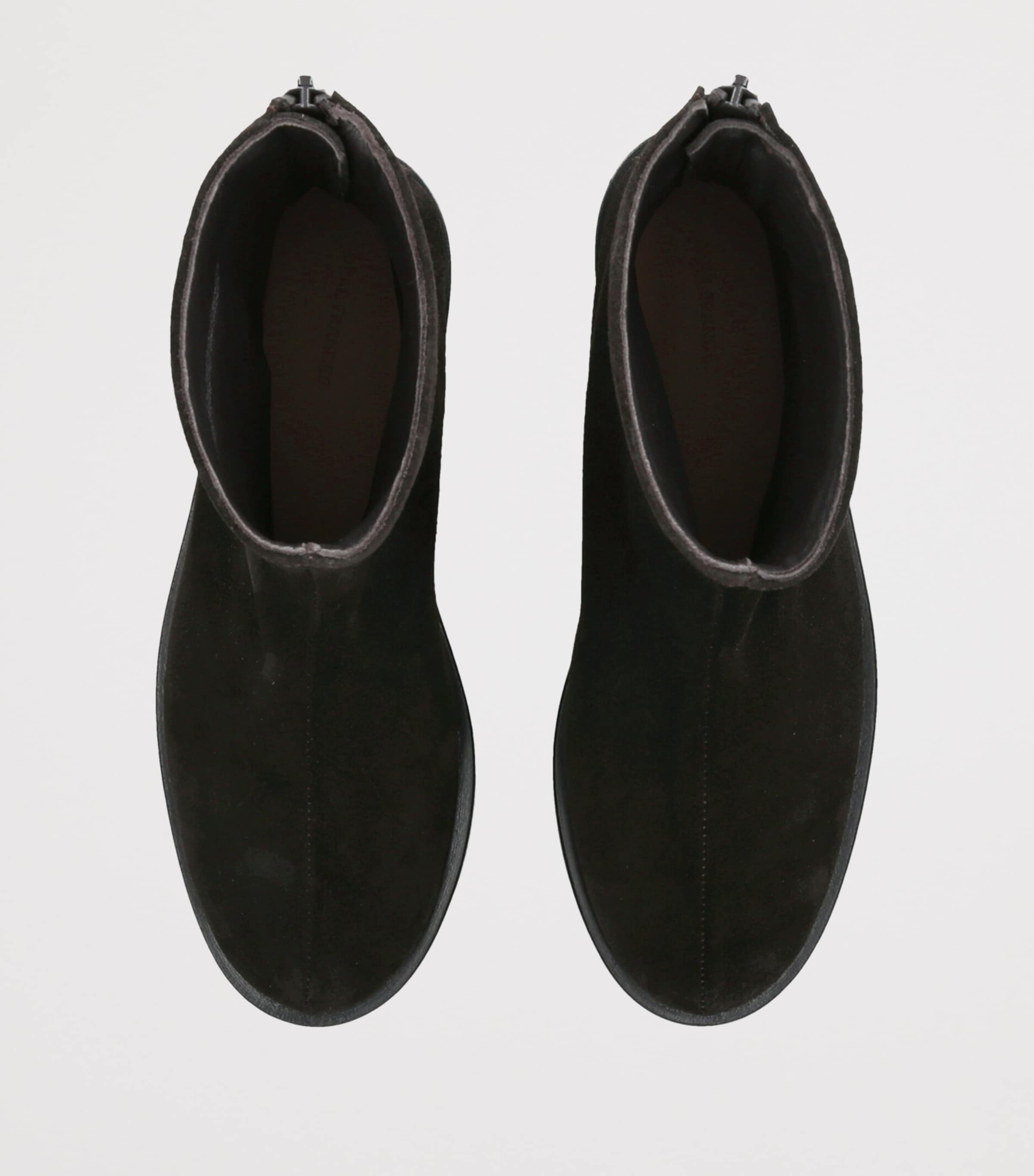 Dear Frances Suede Joss Ankle Boots Dark Brown Image 4