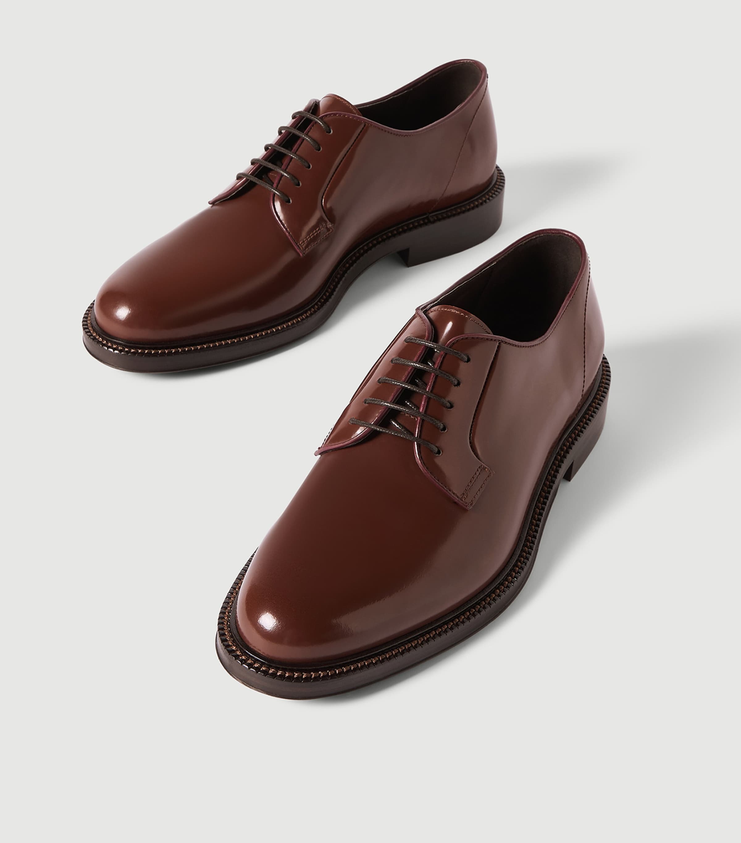 Brunello Cucinelli Leather Derby Shoes Image 6