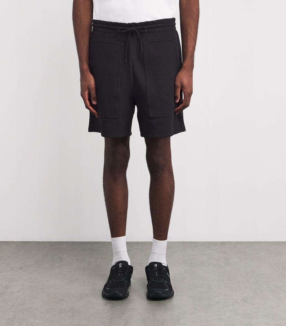 Double-Face Elwood-R Sweatshorts BLACK Image 3