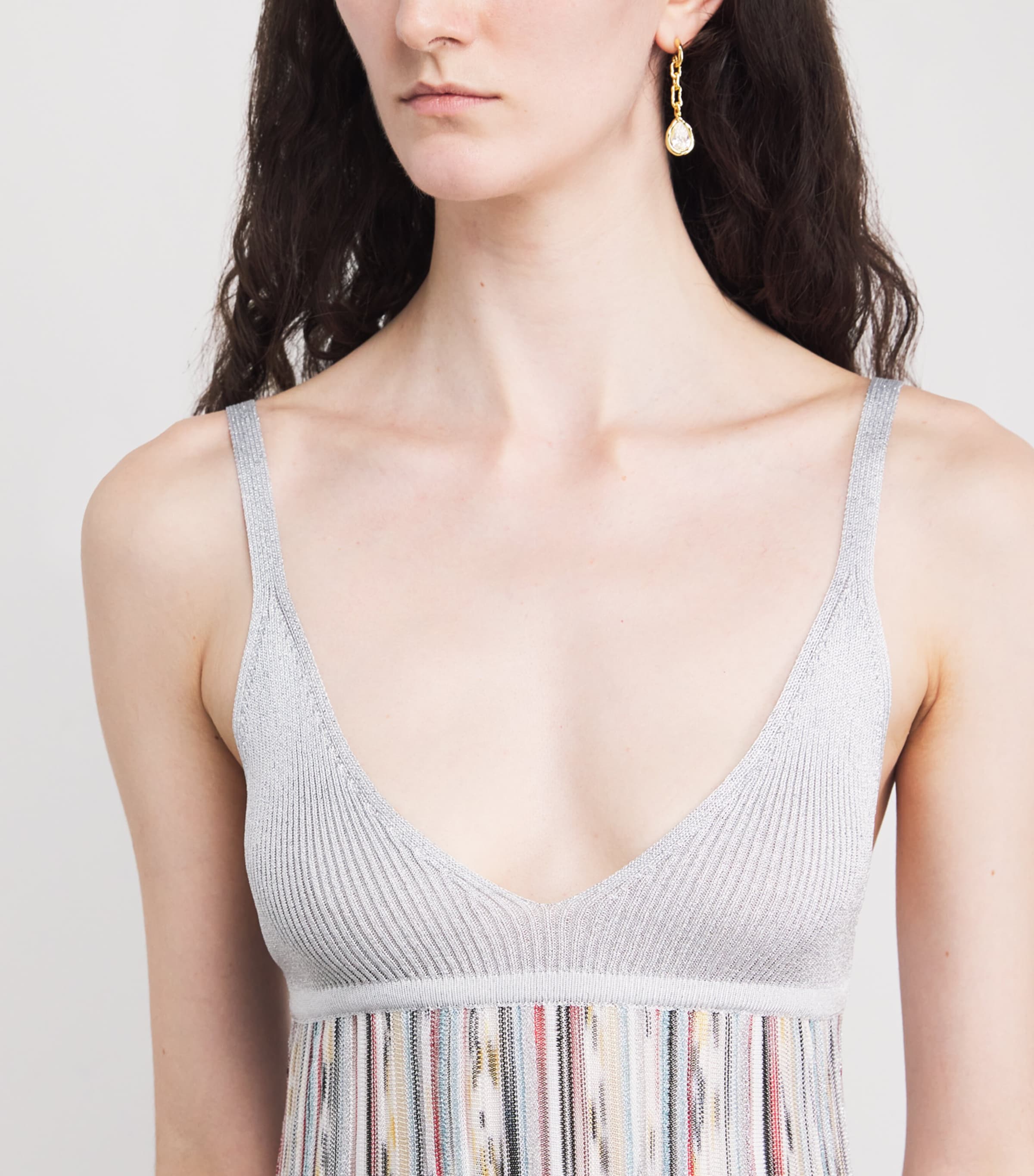 Stripe Maxi Dress SM9ZZ LIGHT TONES Image 4