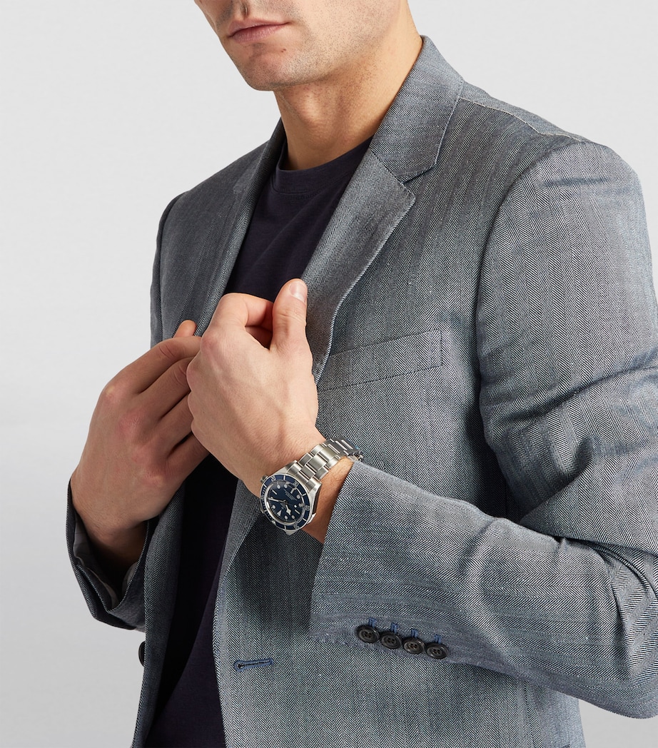 Black Bay 58 Stainless Steel Watch 39mm BLUE Image 5