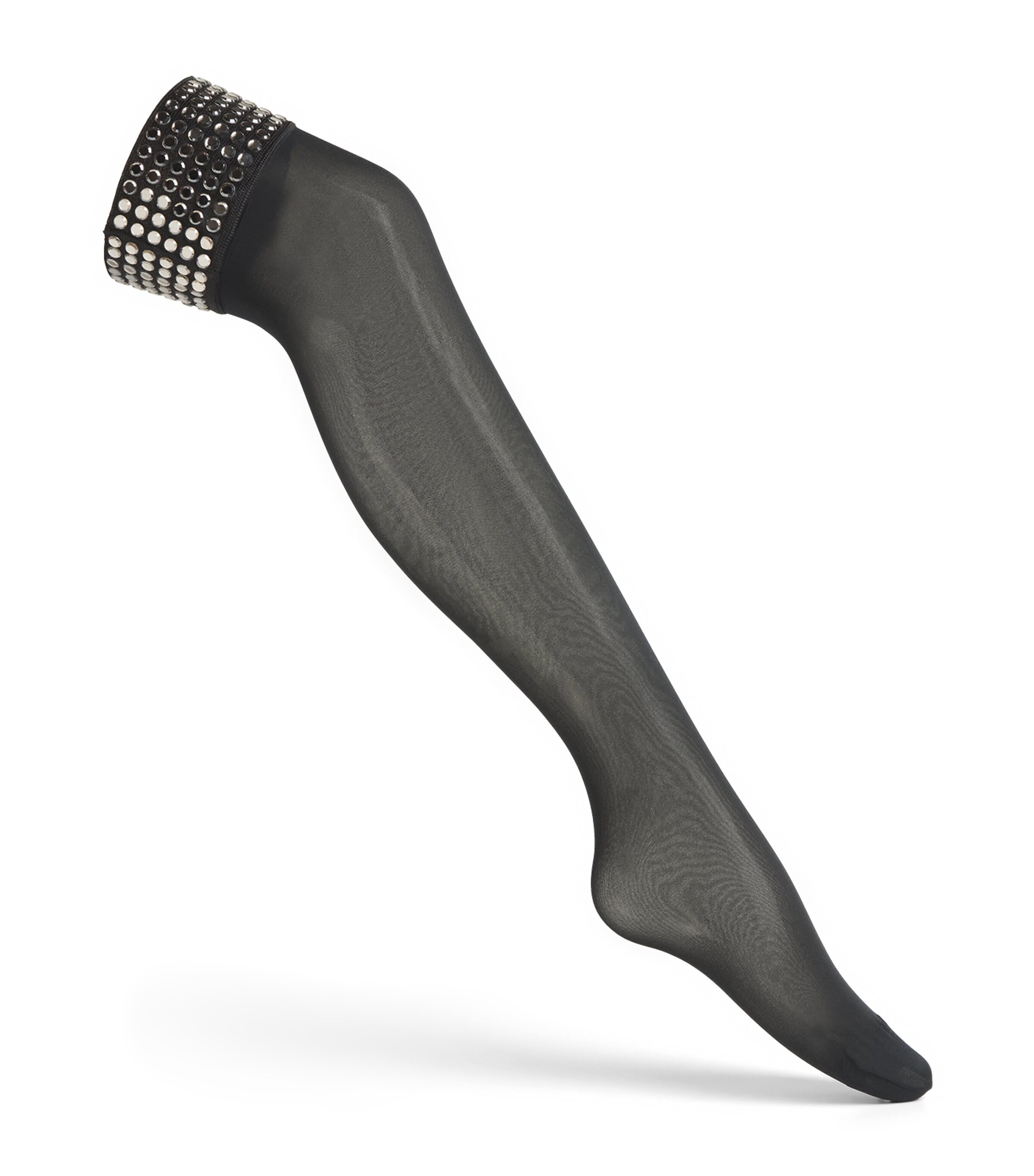 OSEREE EMBELLISHED STAY-UP STOCKINGS