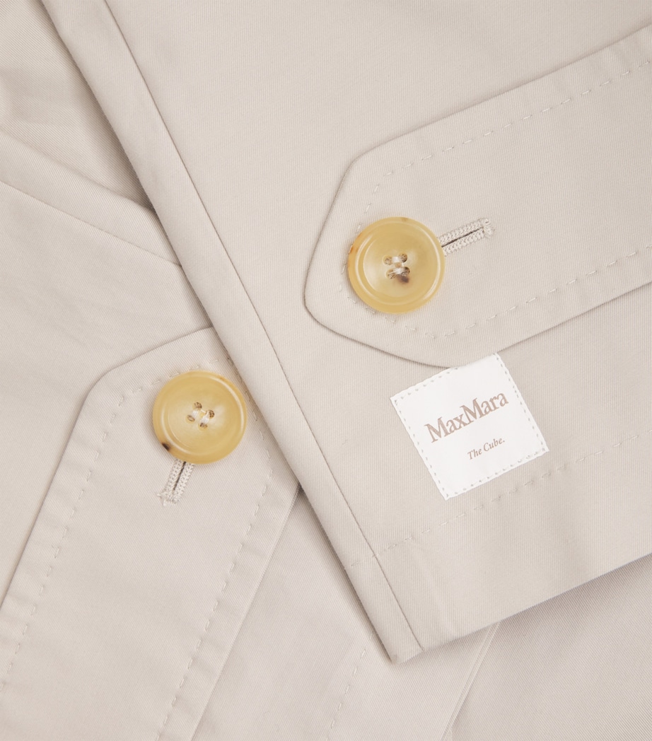 Belted Trench Coat ECRU Image 5