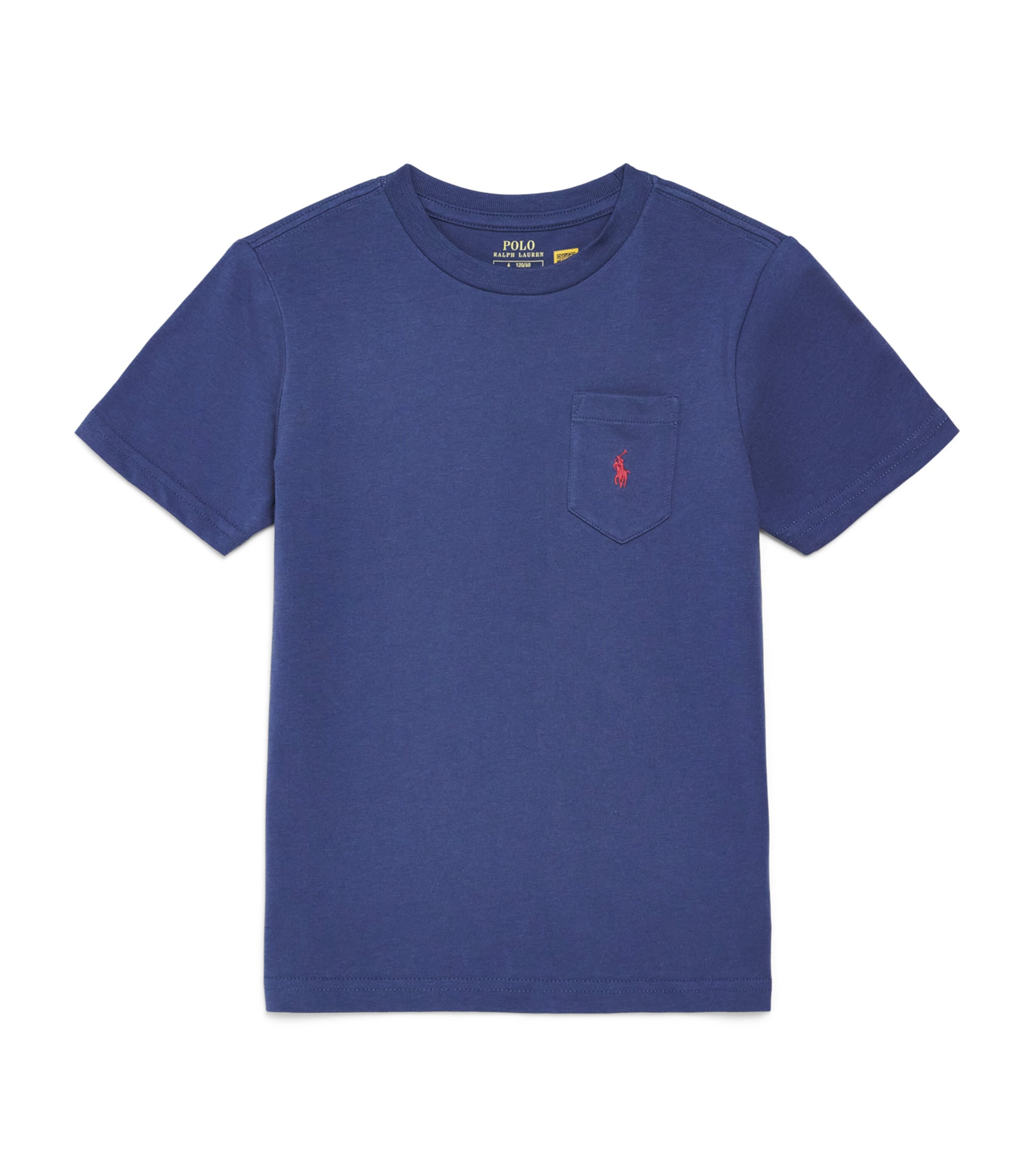 Ralph Lauren Kids Cotton Polo Pony T-Shirt (7-14 Years) Blue Heaven Image 1