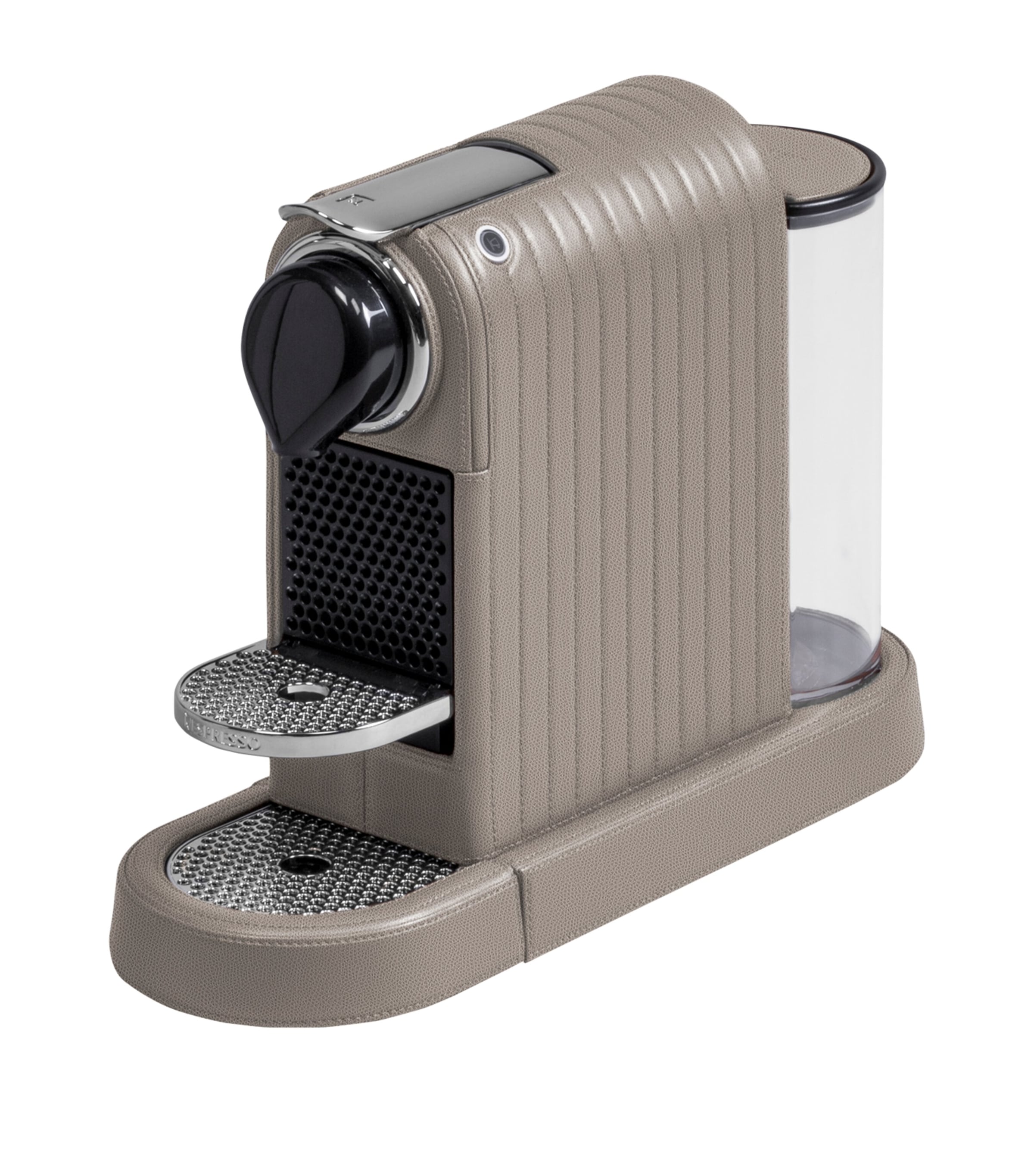 Giobagnara x Nespresso Leather Citiz Lines Coffee Machine Golf Stone Image 1