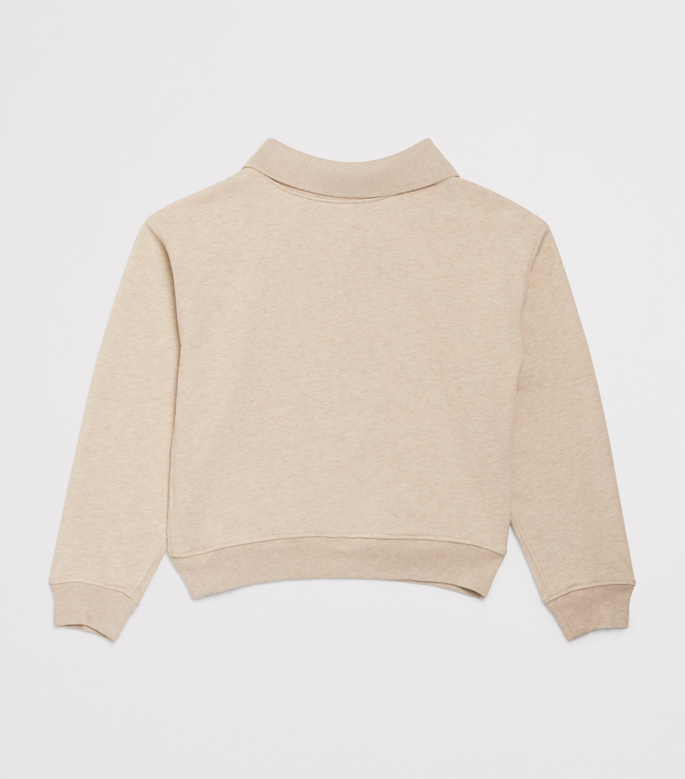 Ralph Lauren Kids Cotton American Flag Sweatshirt (7-14 Years) Expedition Dune Hthr Image 2