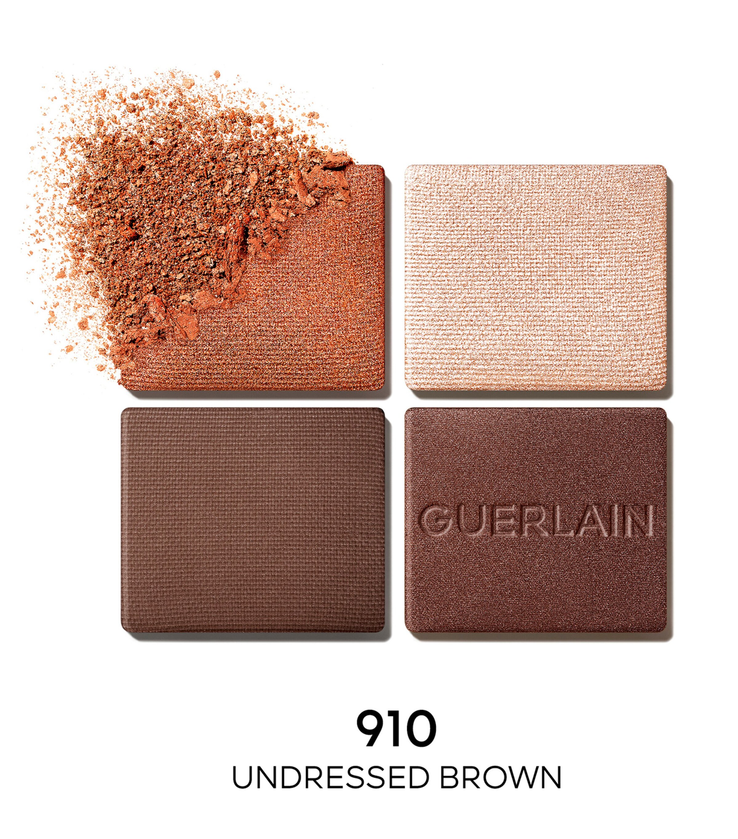 Guerlain Ombres G Eyeshadow Quad Undressed Brown Image 2