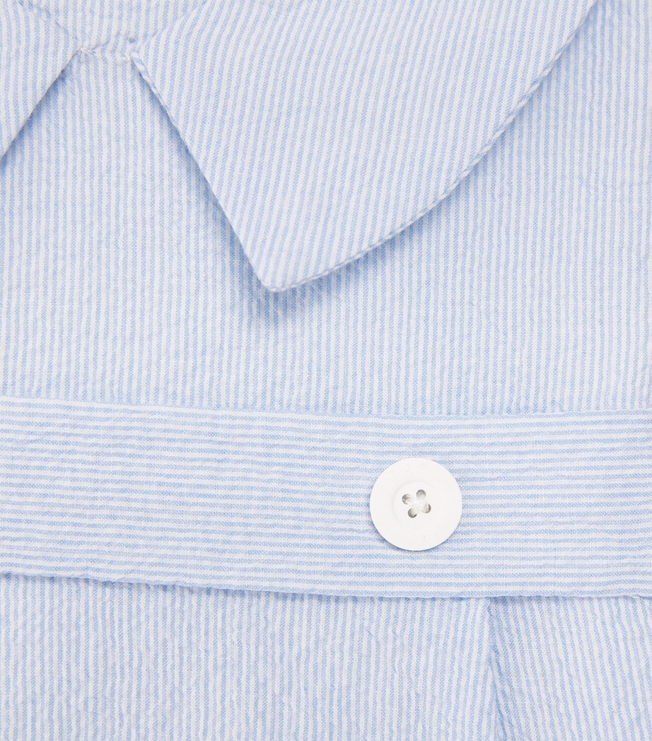 Cotton-Blend Candy Playsuit (1-24 Months) 801 T2066 SKY BLUE Image 3