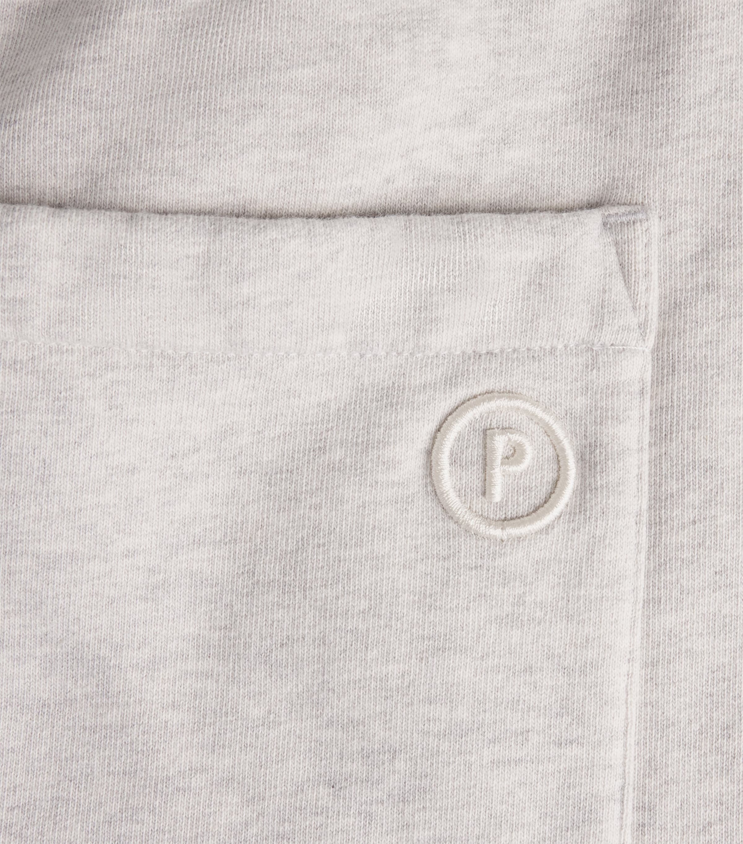 Picante Mens Organic Cotton Everyday Sweatpants Grey Marl Image 6