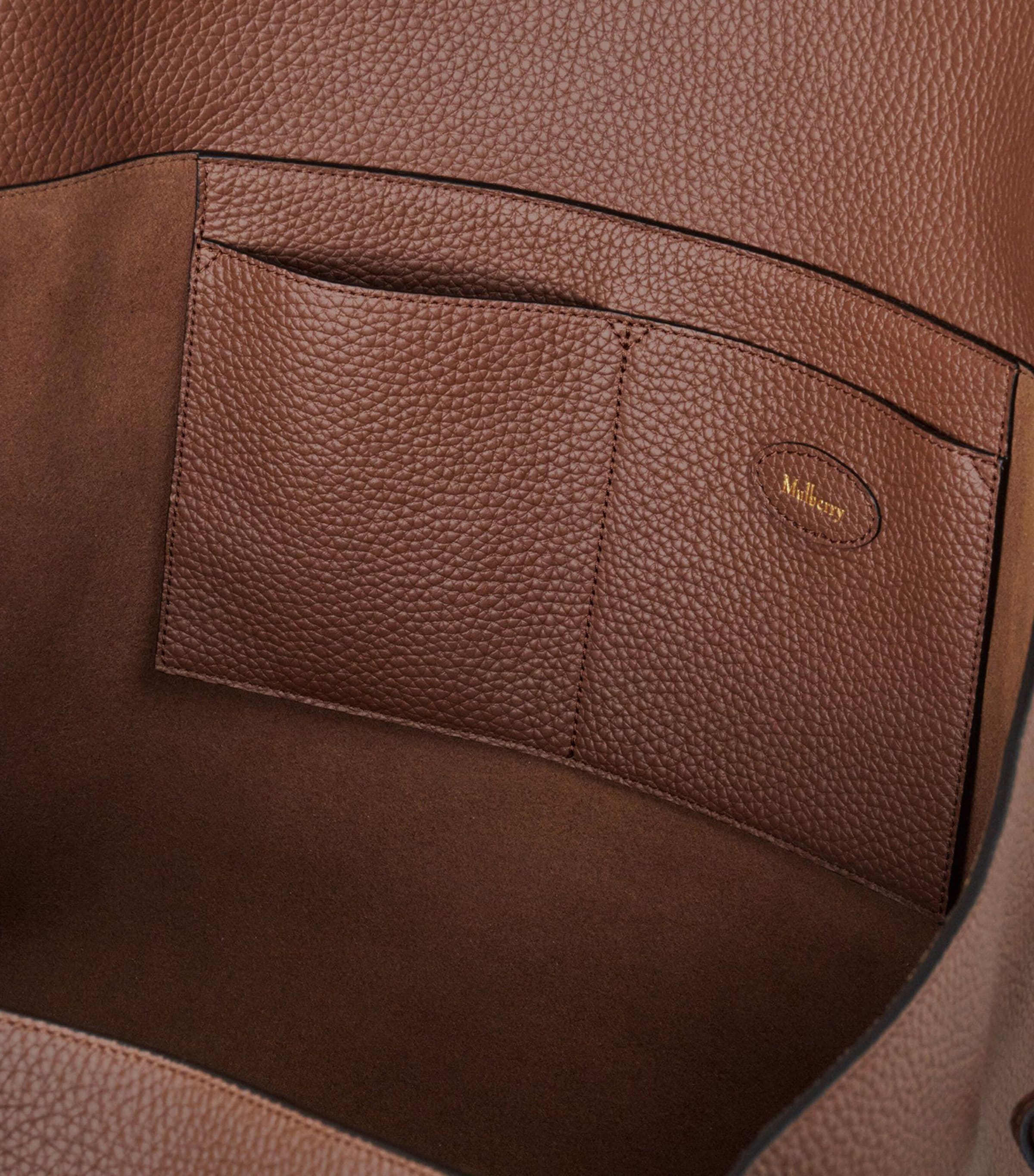 Medium Leather Soft Bayswater Shoulder Bag BRIGHT OAK Image 4