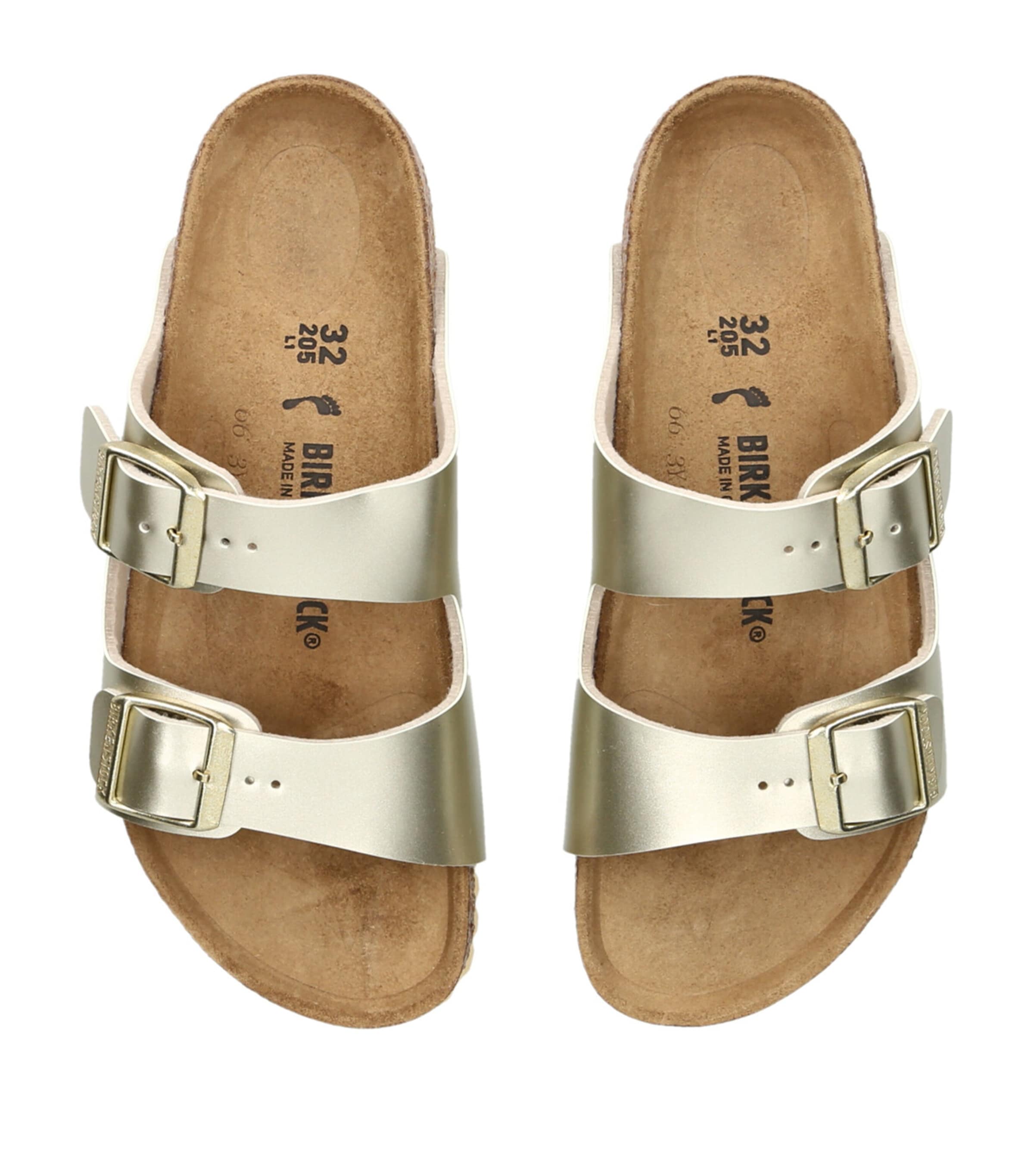 Metallic Arizona Sandals GOLD Image 4