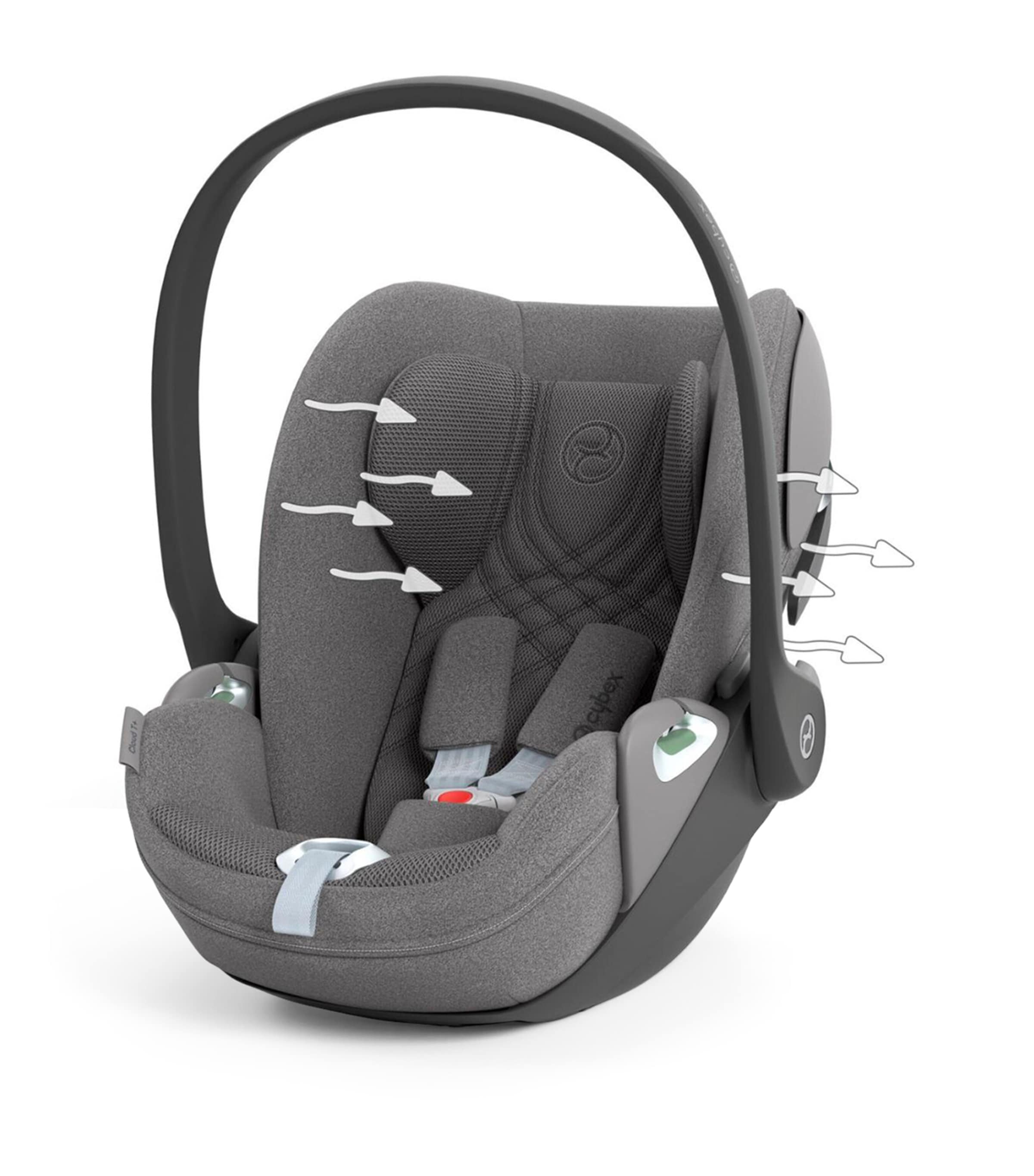 CLOUD T I-SIZE  Car Seat PLUS - Mirage Grey MIRAGE GREY Image 5