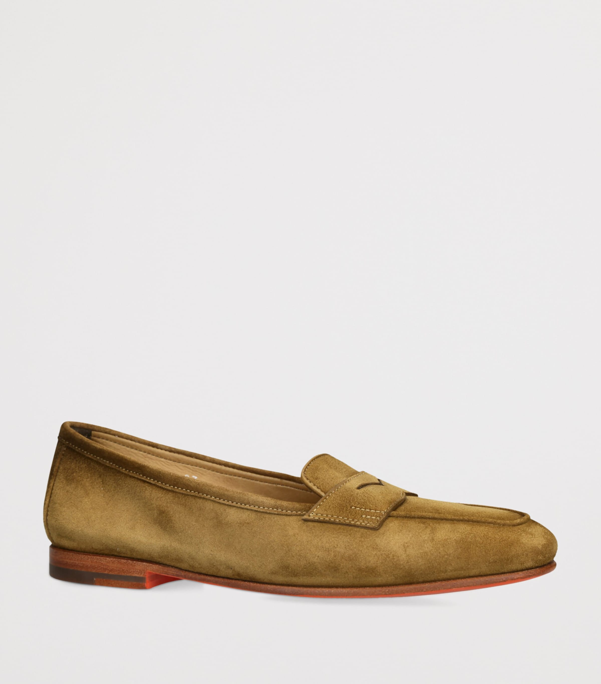 Suede Carla Loafers KHAKI Image 3