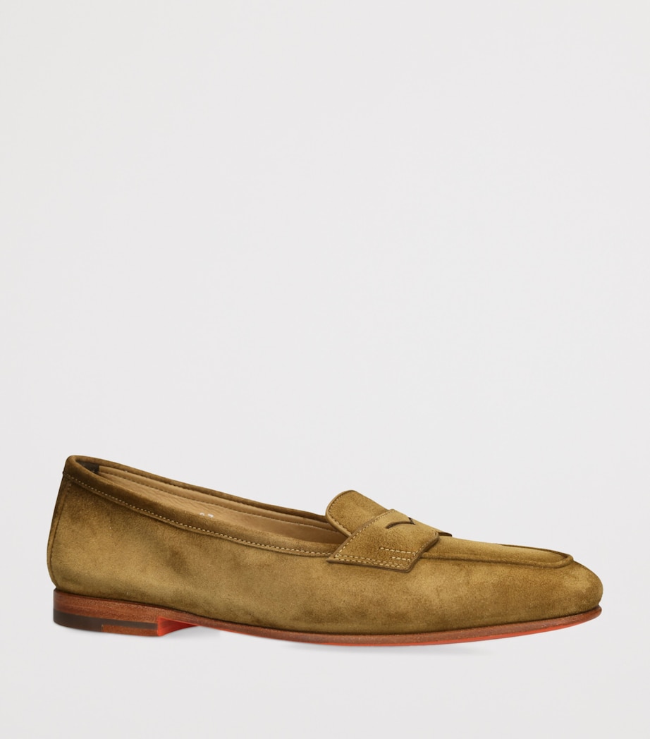 Suede Carla Loafers KHAKI Image 3
