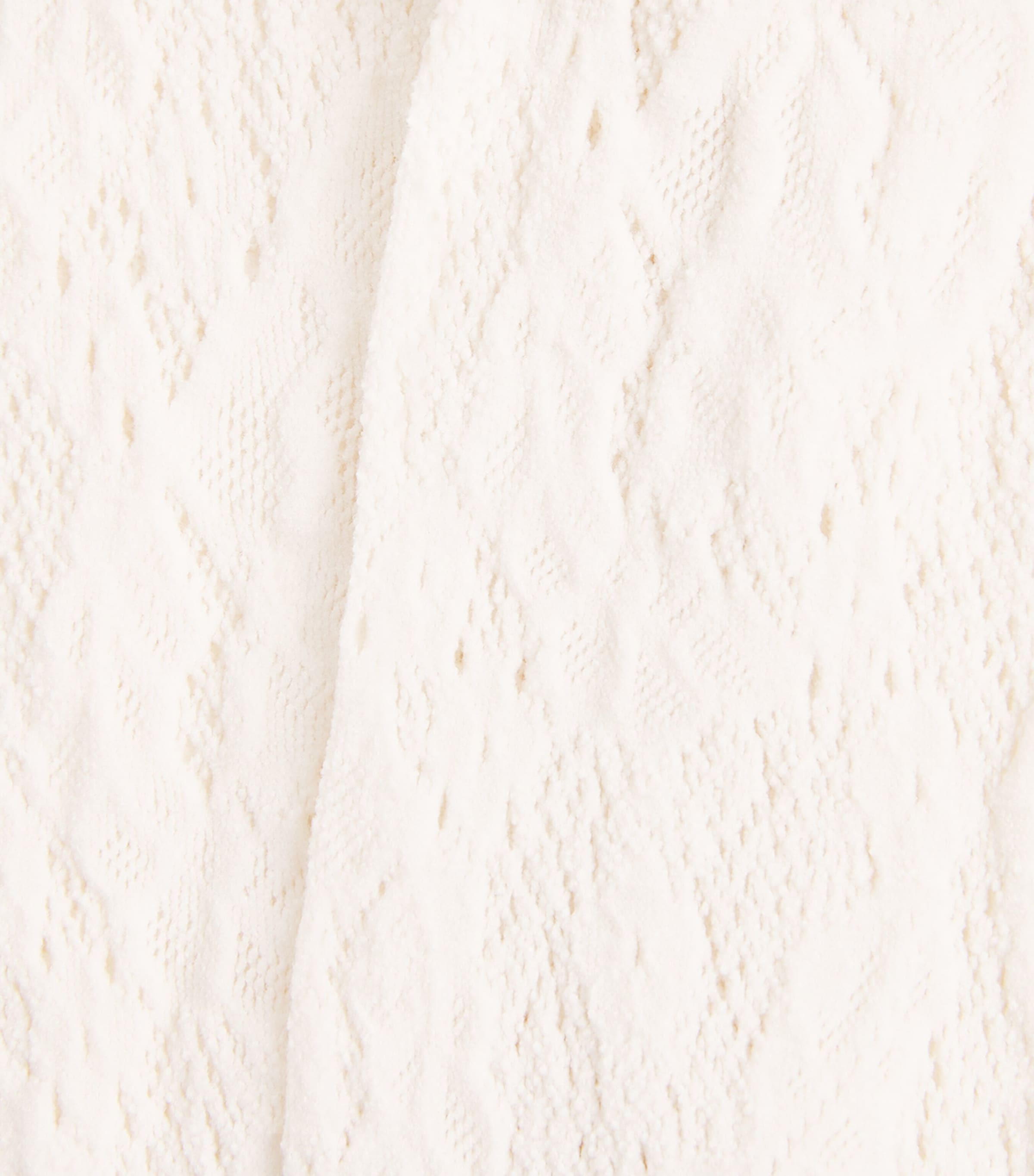 Wolford Womens Infinite Rose Net Socks Whipped Cream Image 4