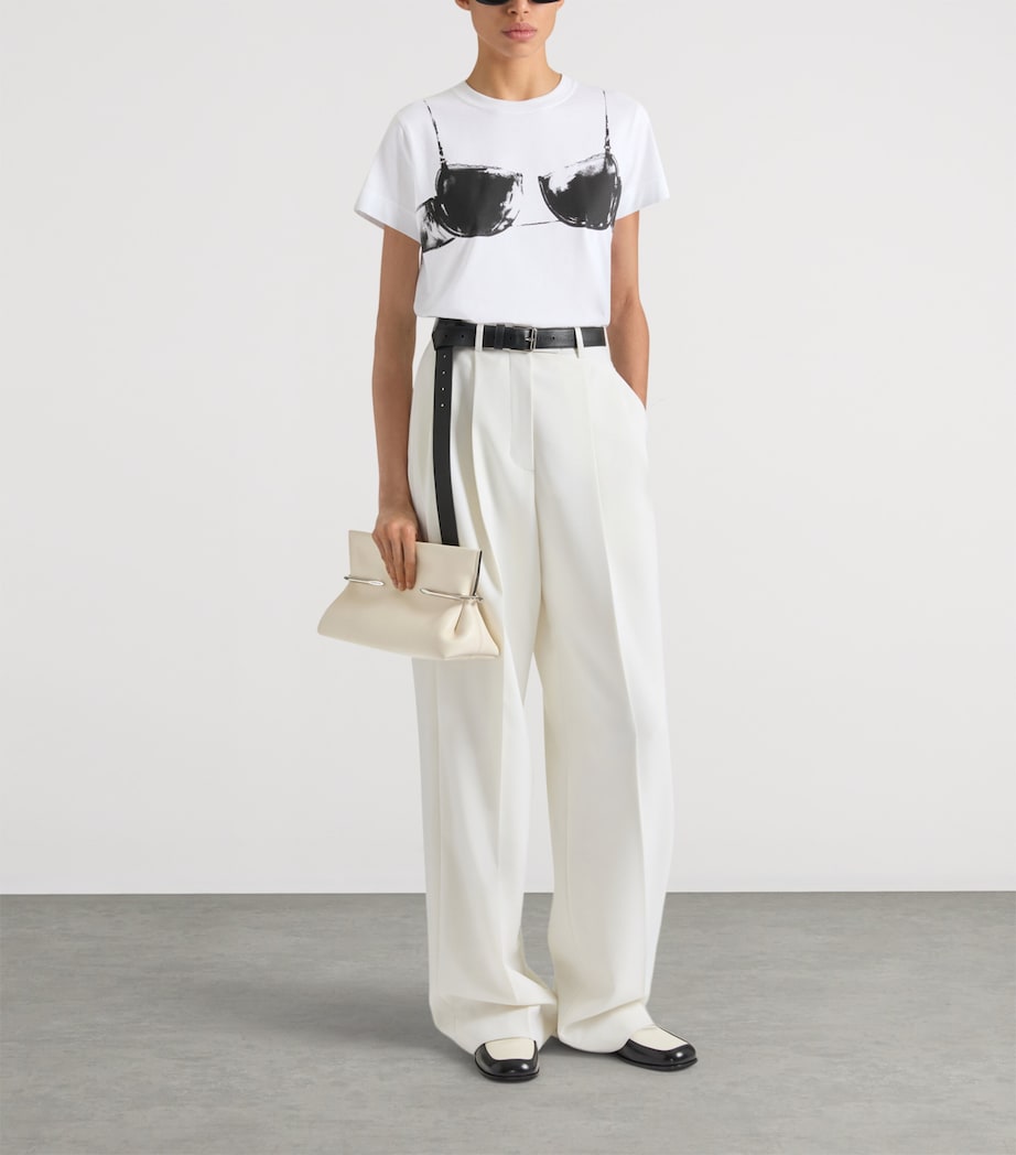 Givenchy Small Leather Soft Pinch Clutch Image 2