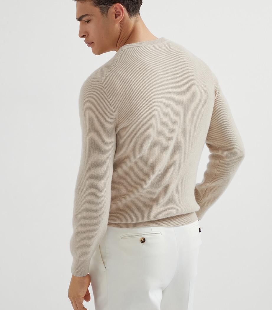 Cashmere Ribbed Sweater CS396 Image 3