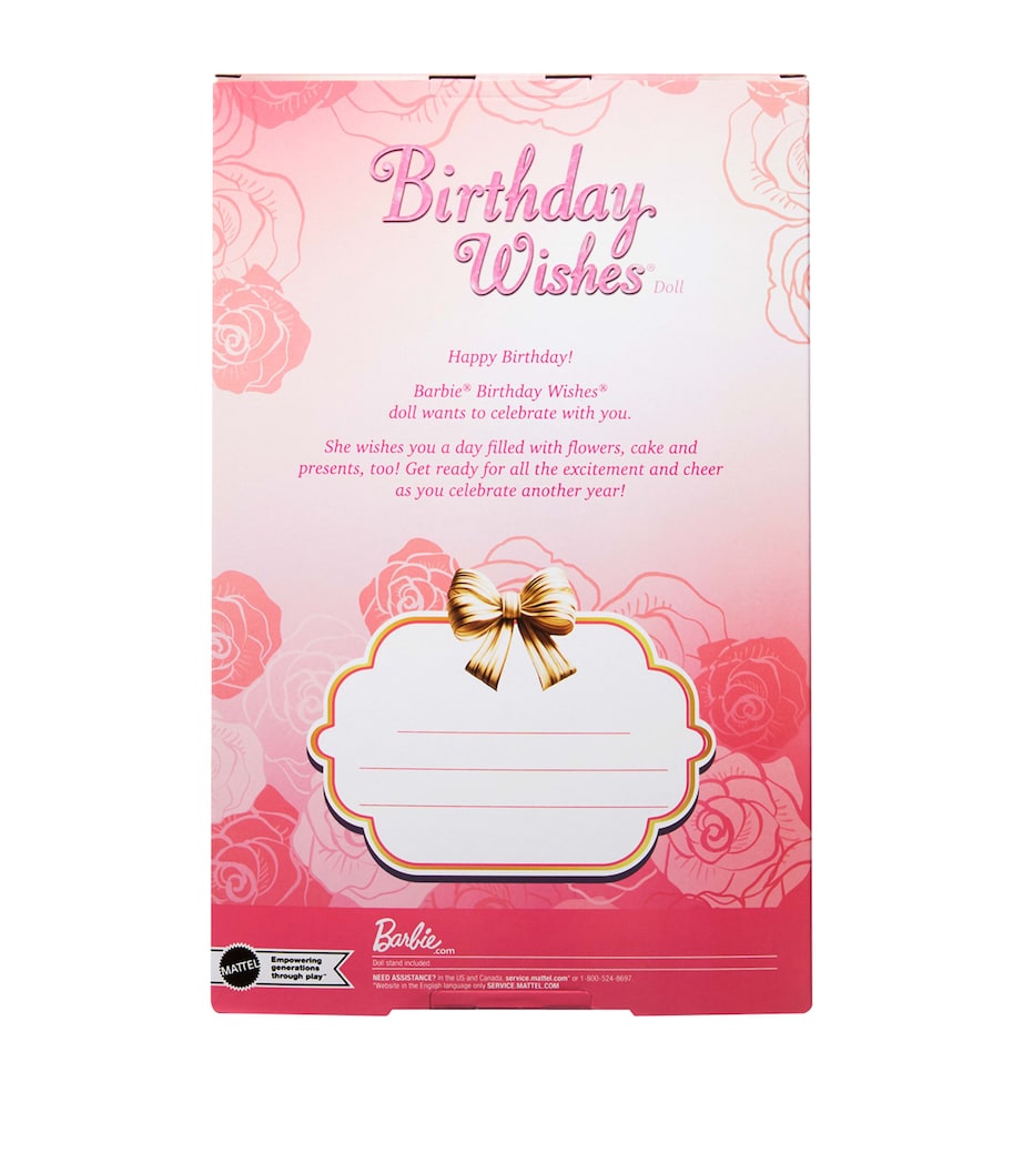 Barbie Birthday Wishes Doll MULTI Image 6