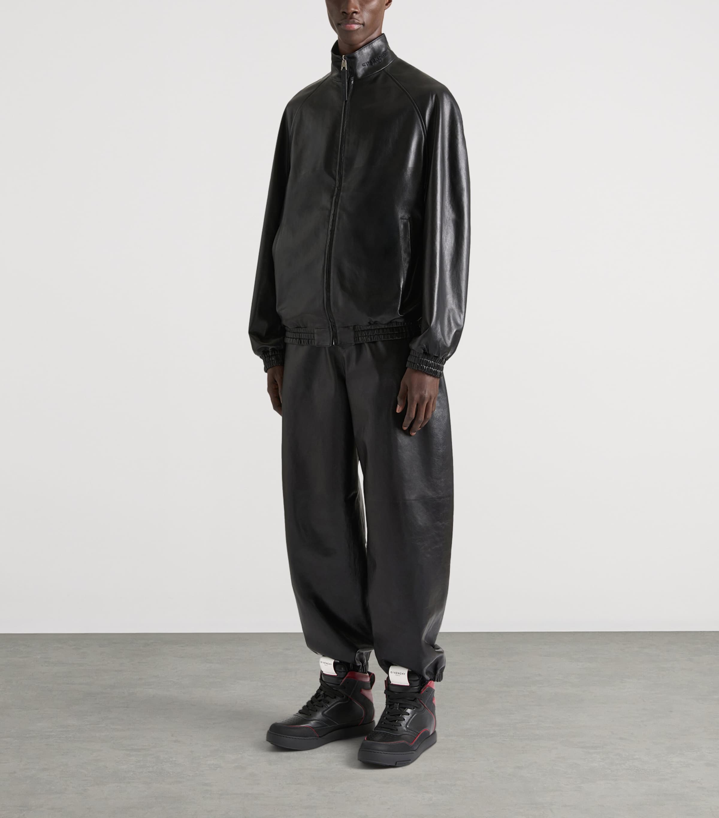 Givenchy Mens Leather Jacket Image 2