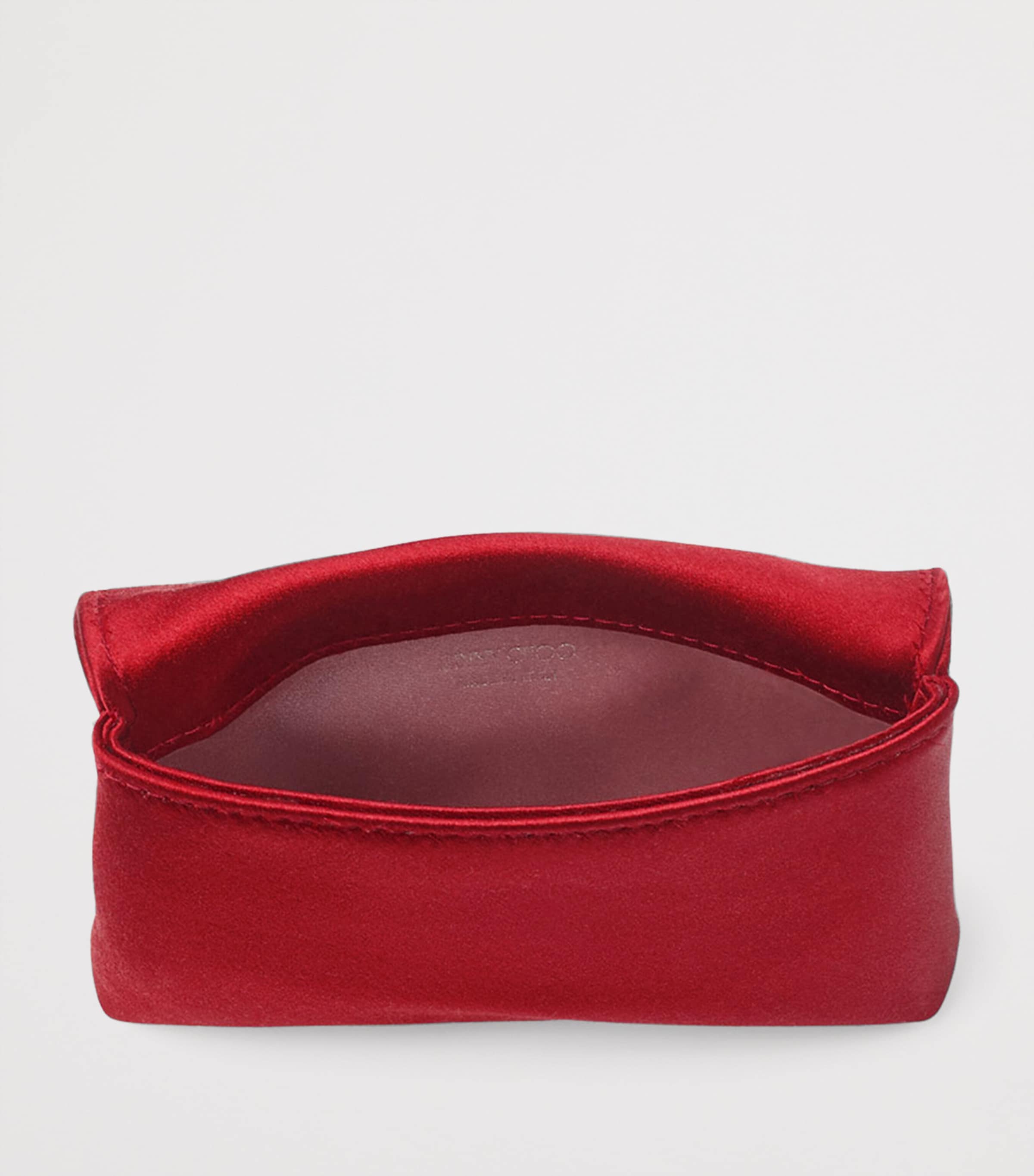 Soft Bow Card Holder RUBY RED/SILVER Image 5