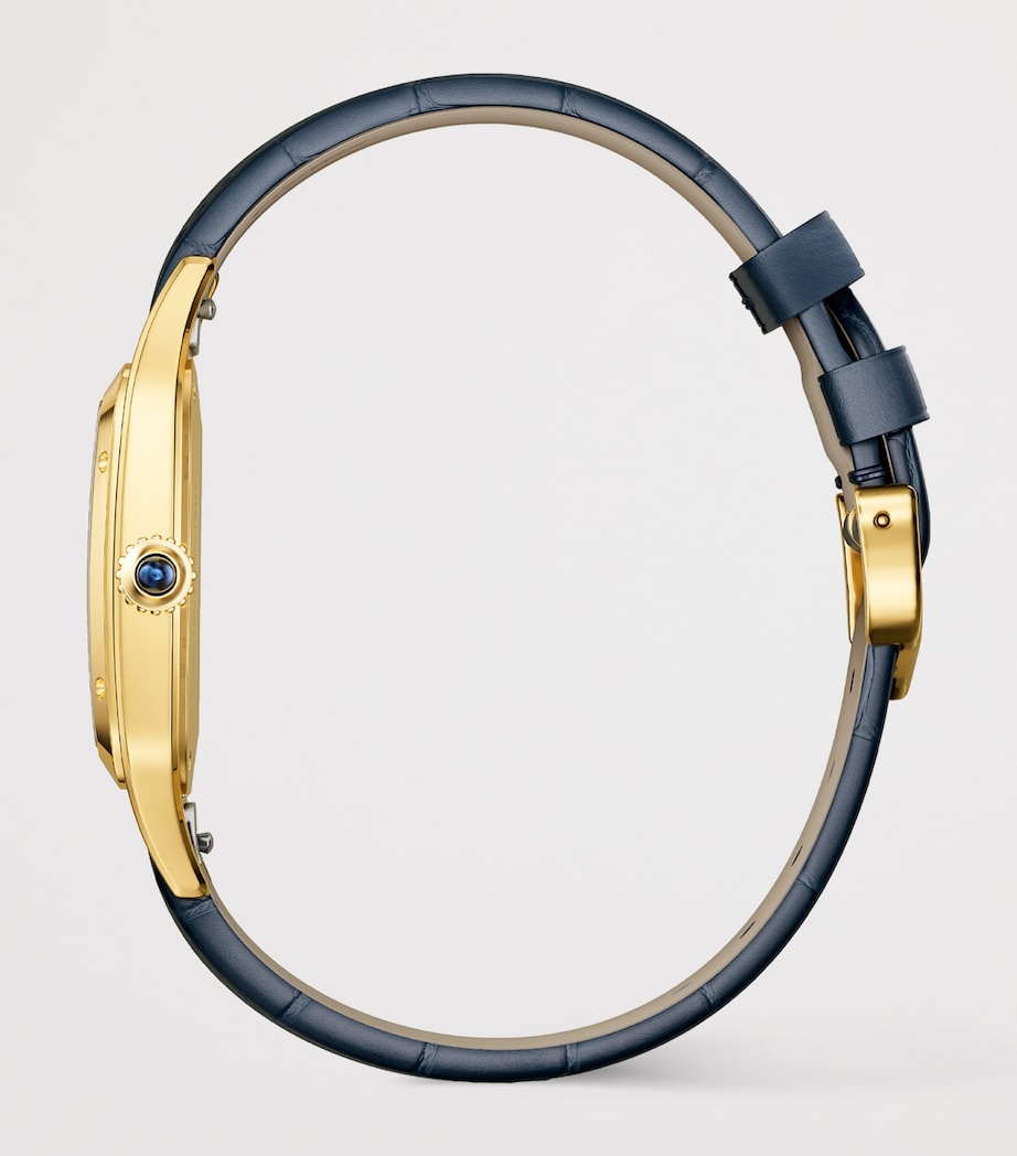 Cartier Large Yellow Gold Santos-Dumont Watch 31.4mm Yellow Gold Image 4