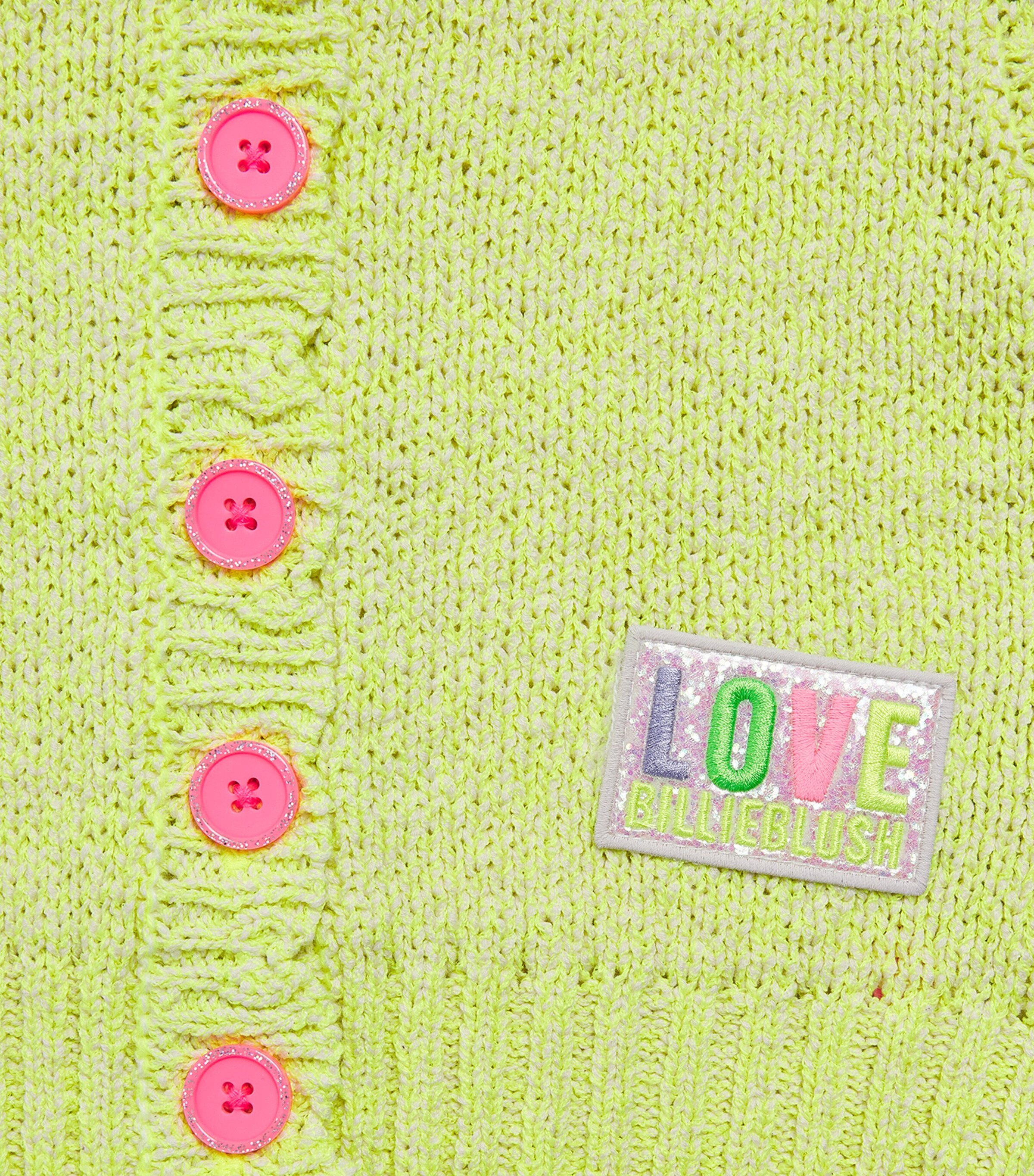 Billieblush Knitted Appliqué Cardigan (2-12 Years) Image 3
