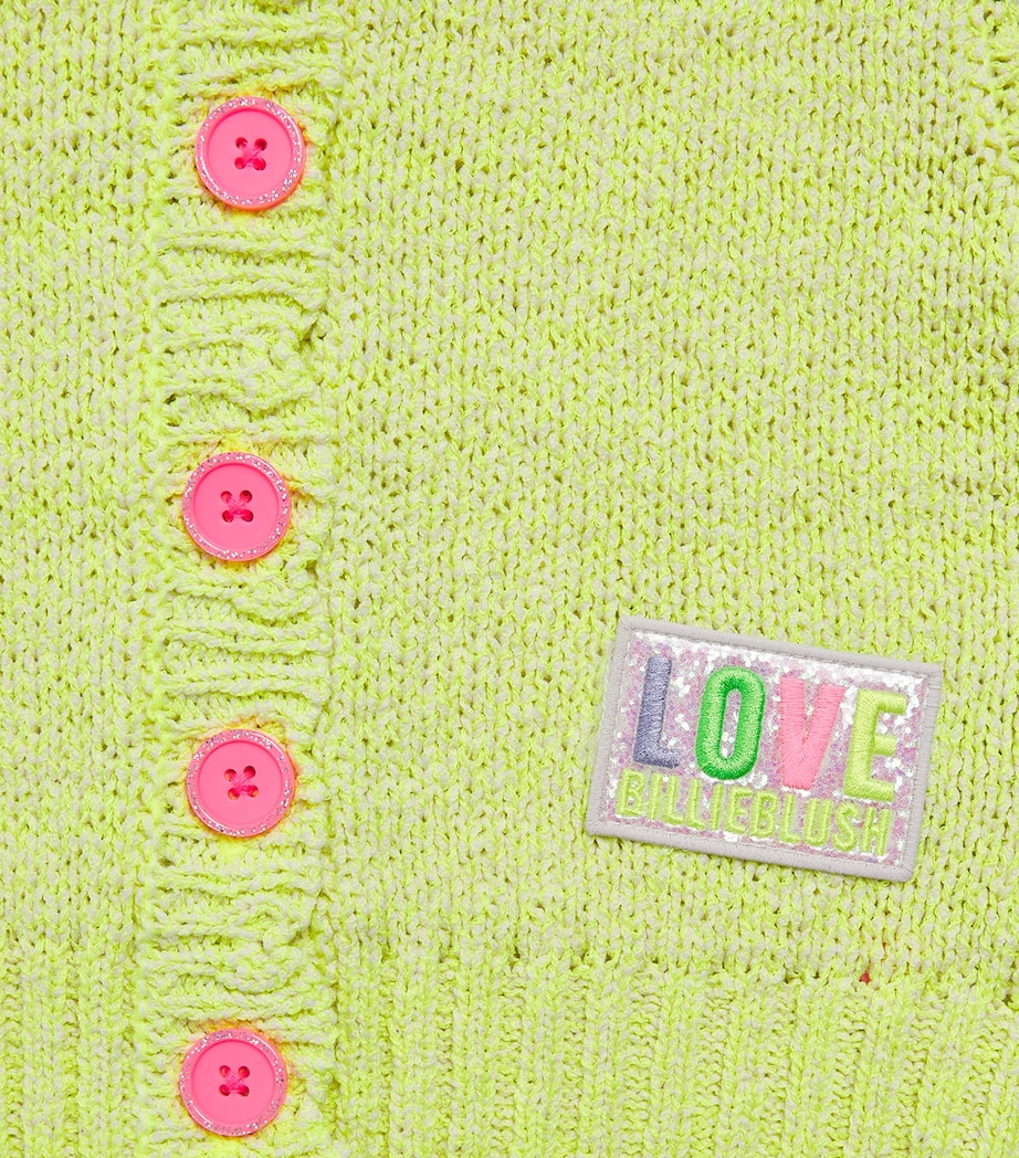 Billieblush Knitted Appliqué Cardigan (2-12 Years) Image 3