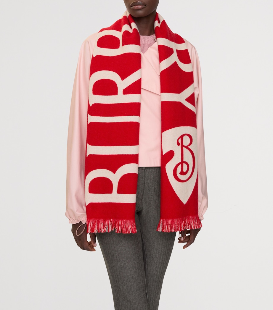 Wool Logo Scarf POST Image 5