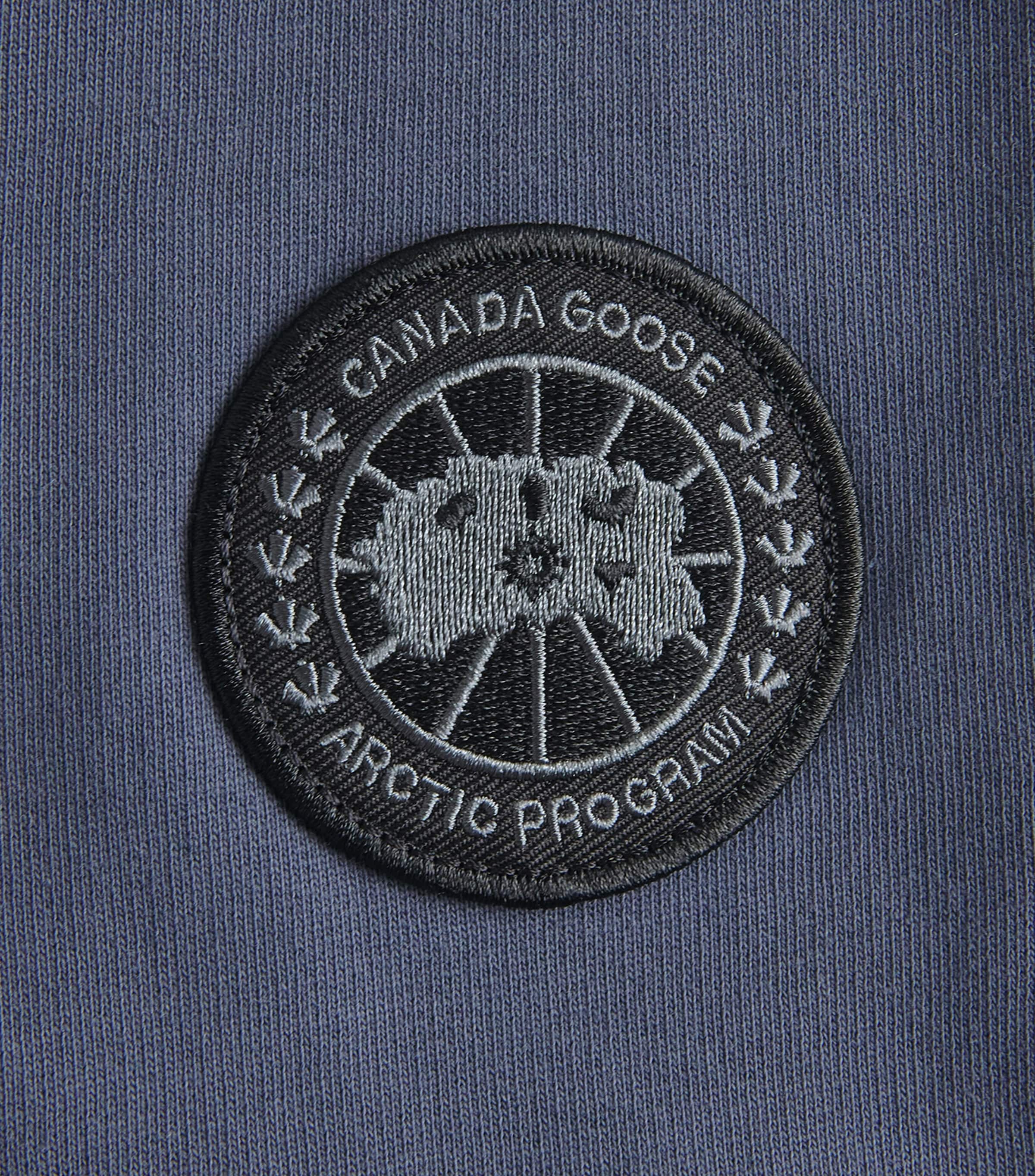 Canada Goose Mens Organic Cotton Loon Sweatpants Dusk Blue Image 6