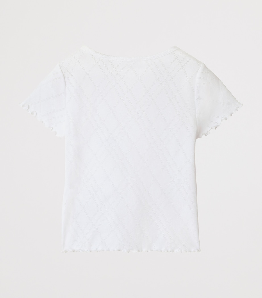 Cotton Thomas Bear T-Shirt (3-12 Years) WHITE Image 2