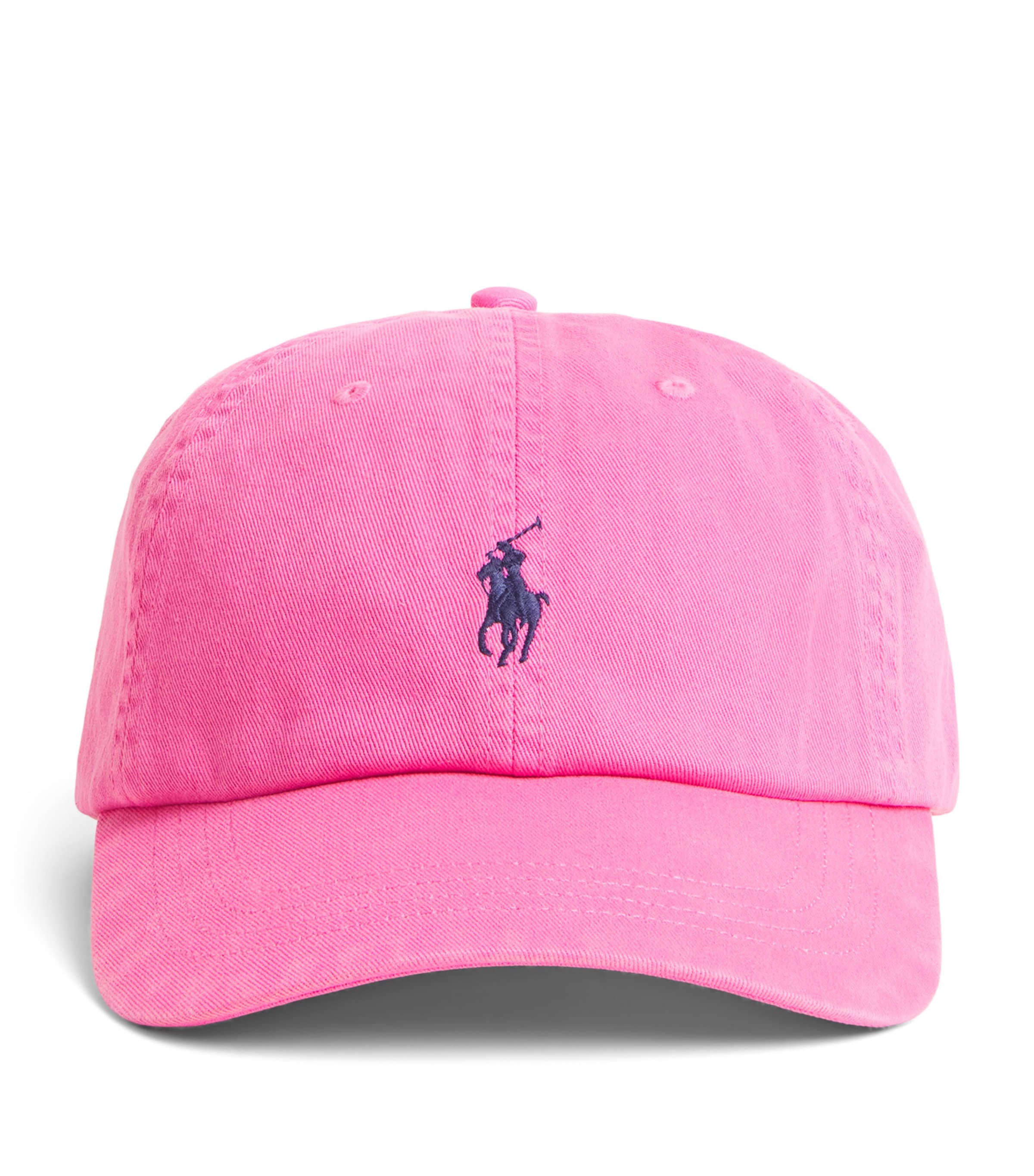 Polo Ralph Lauren Cotton Polo Pony Baseball Cap Desert Pink Image 1
