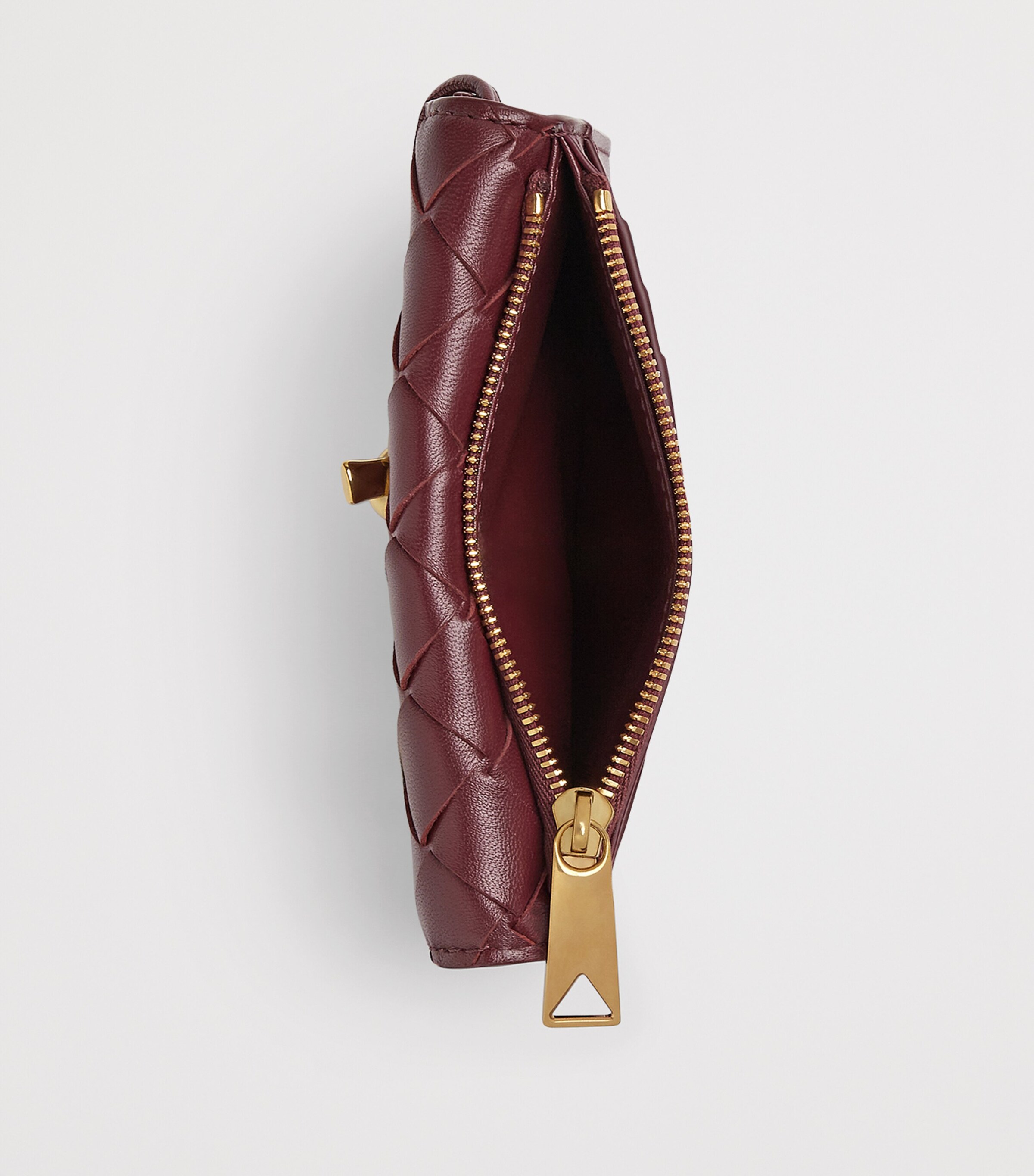 Bottega Veneta Leather Andiamo Bifold Card Holder Image 4