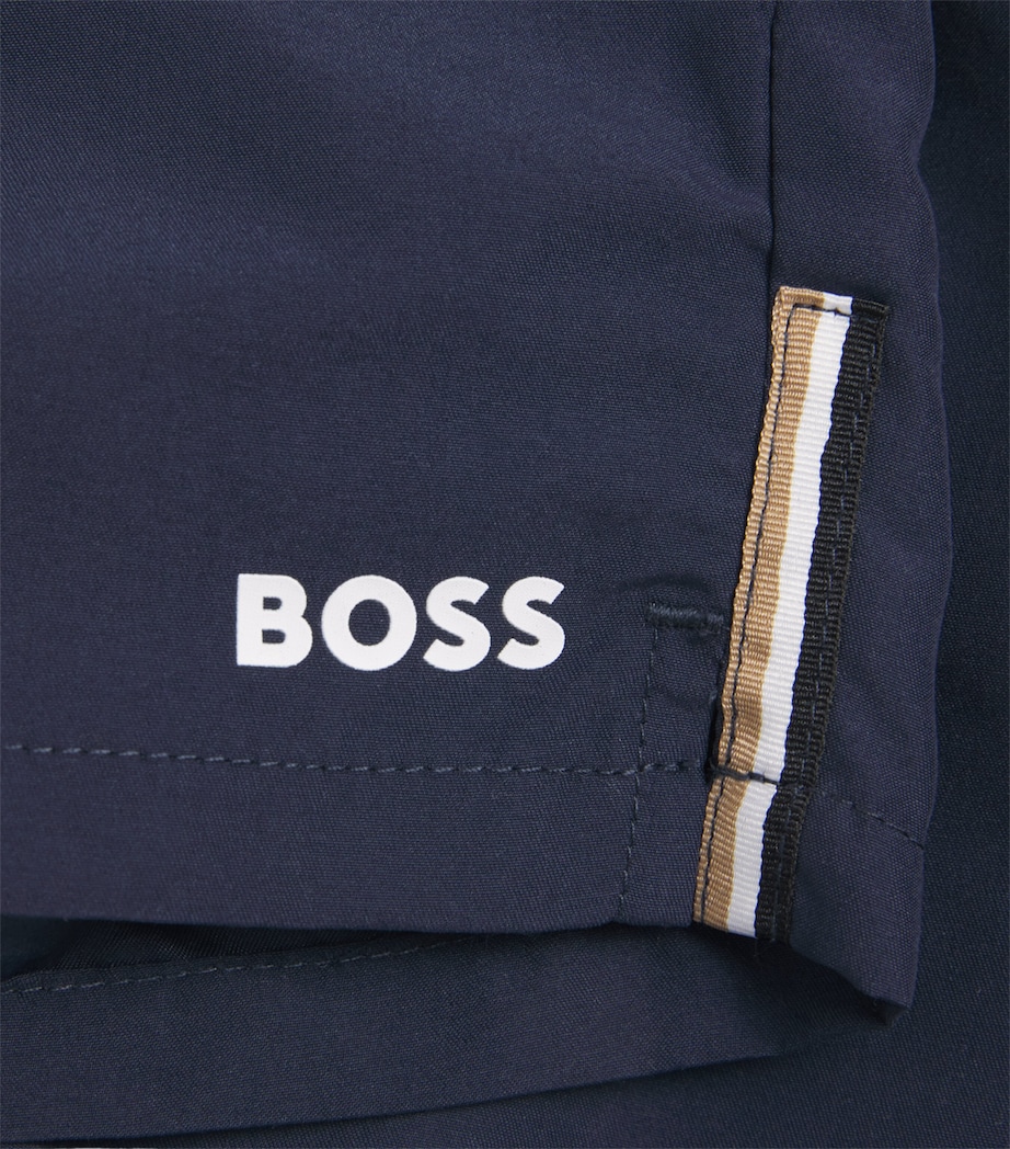 Stripe Swim Shorts (6-36 Months) 849NAVY Image 3