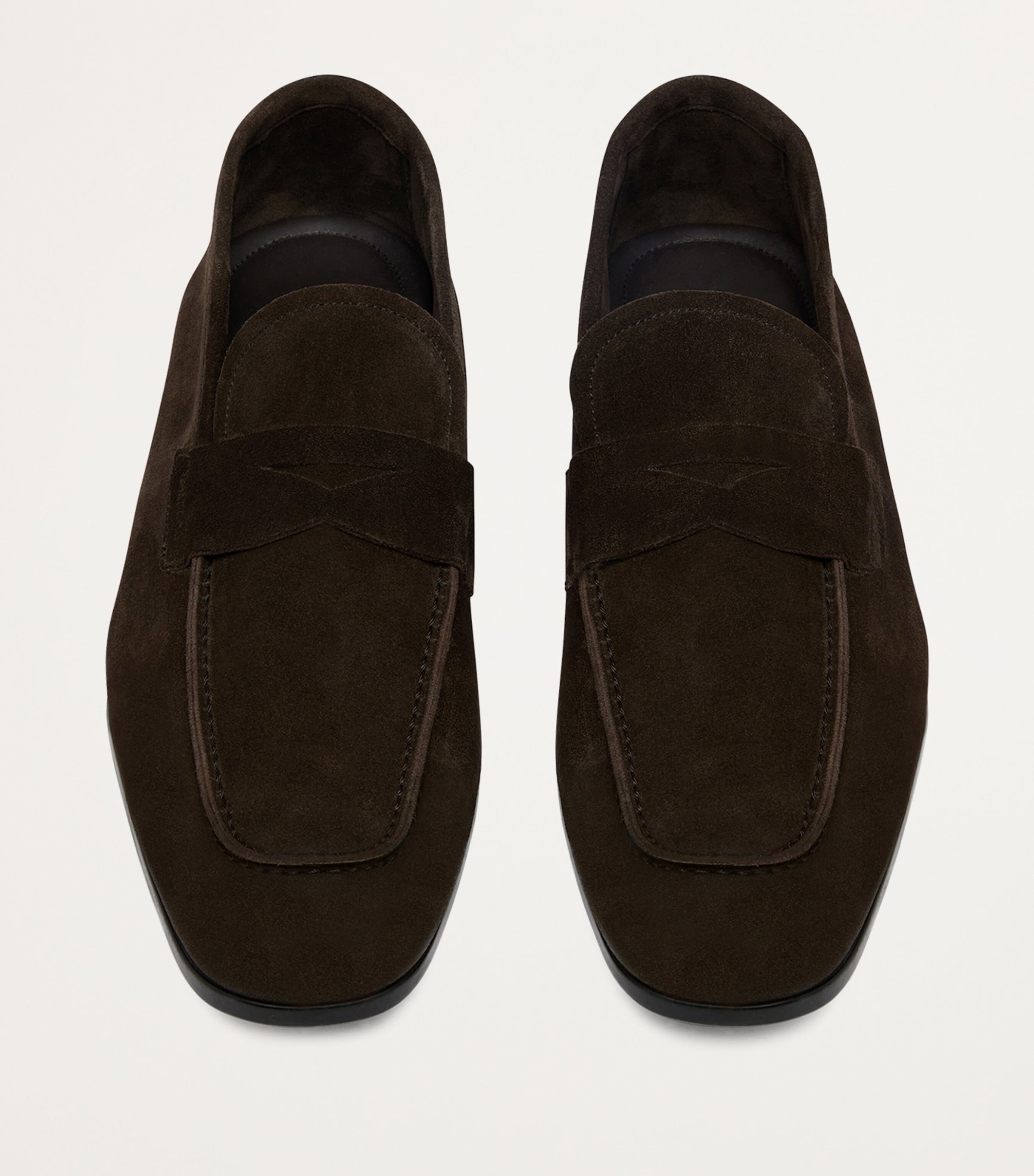 Suede Sean Penny Loafers 1B004 Image 2