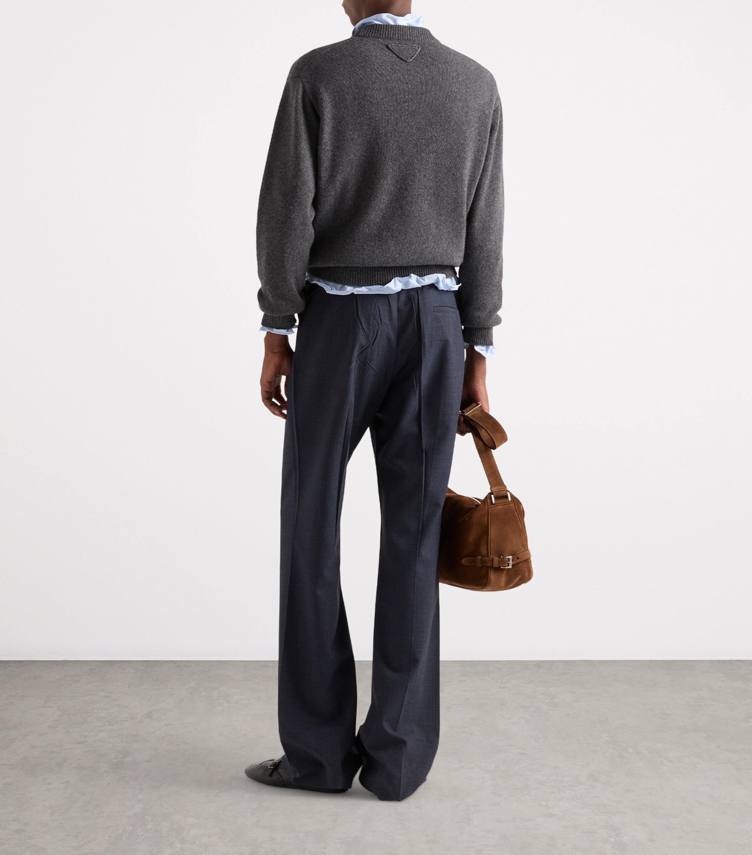 Re-Cashmere Crew-Neck Sweater F0480 Image 4