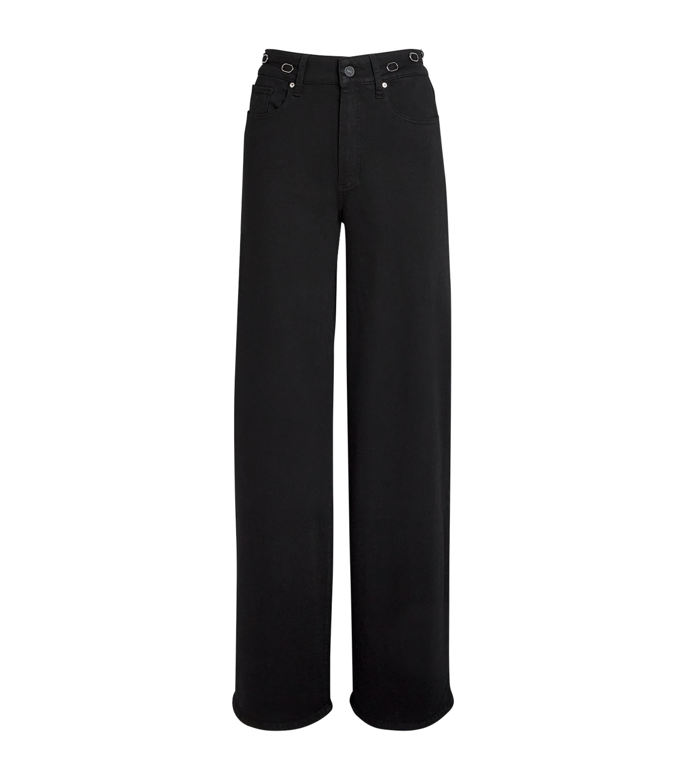 Sasha Wide-Leg Jeans BLACK SHADOW Image 1