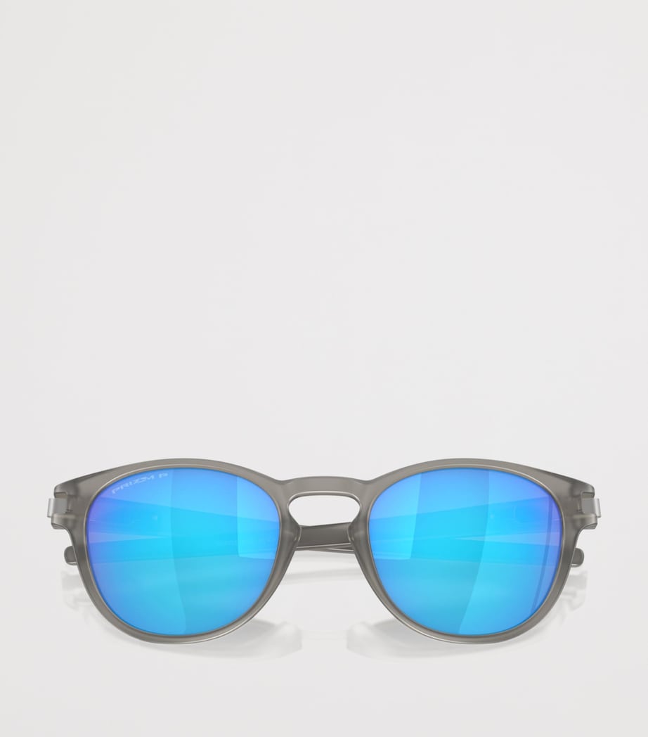 Oakley Latch Round Sunglasses Grey Image 6