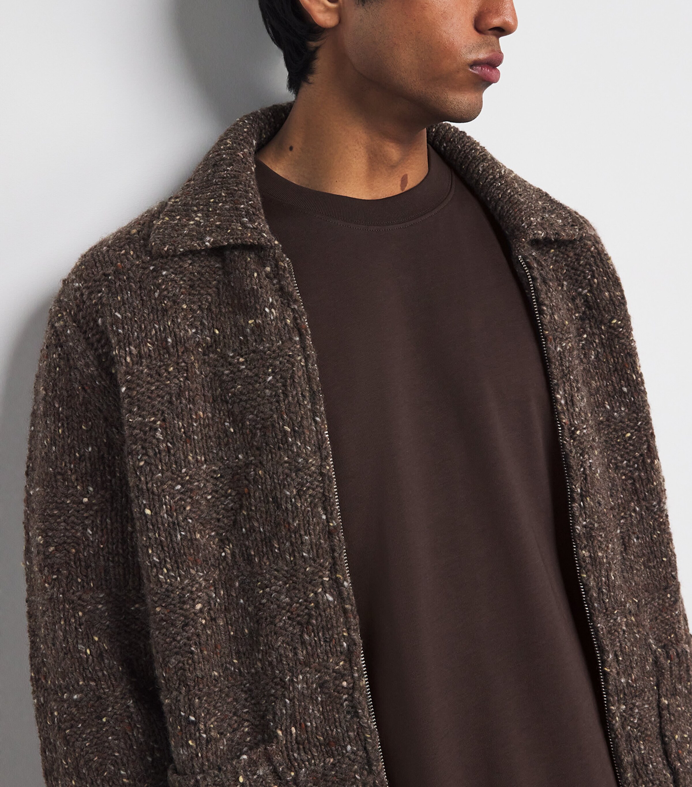 Organic Cotton T-Shirt SEAL BROWN Image 6