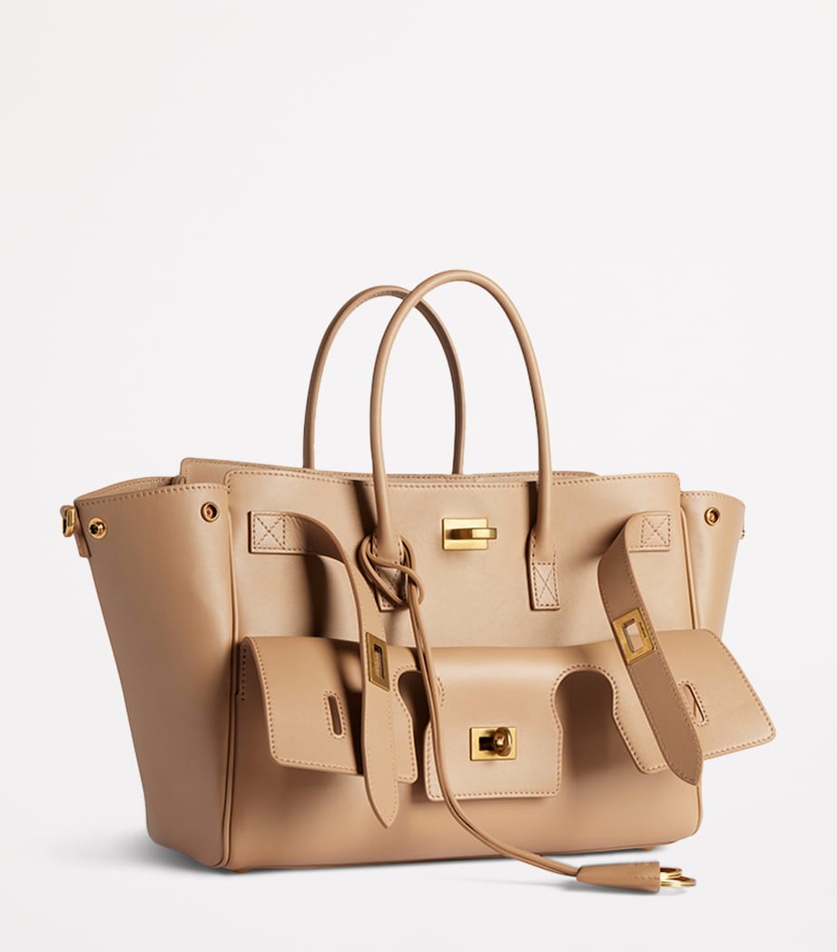 Leather Bel Air Carry All Tote Bag 2621 Image 4