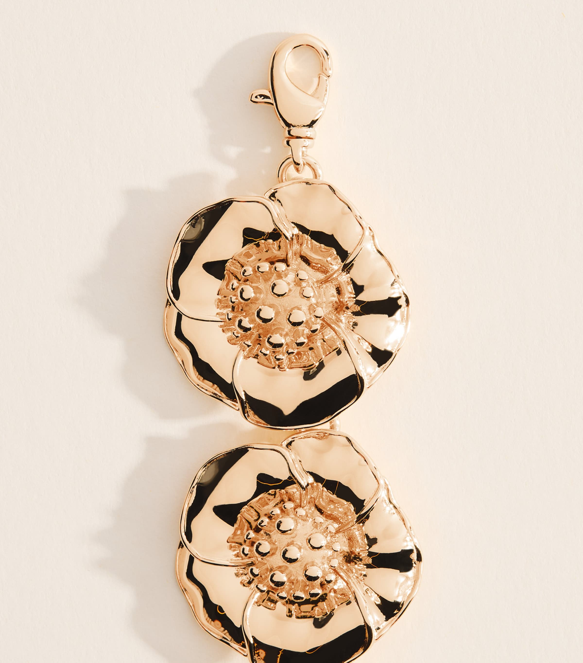 Carolina Herrera Gold-Tone Floral Necklace Gold Image 3