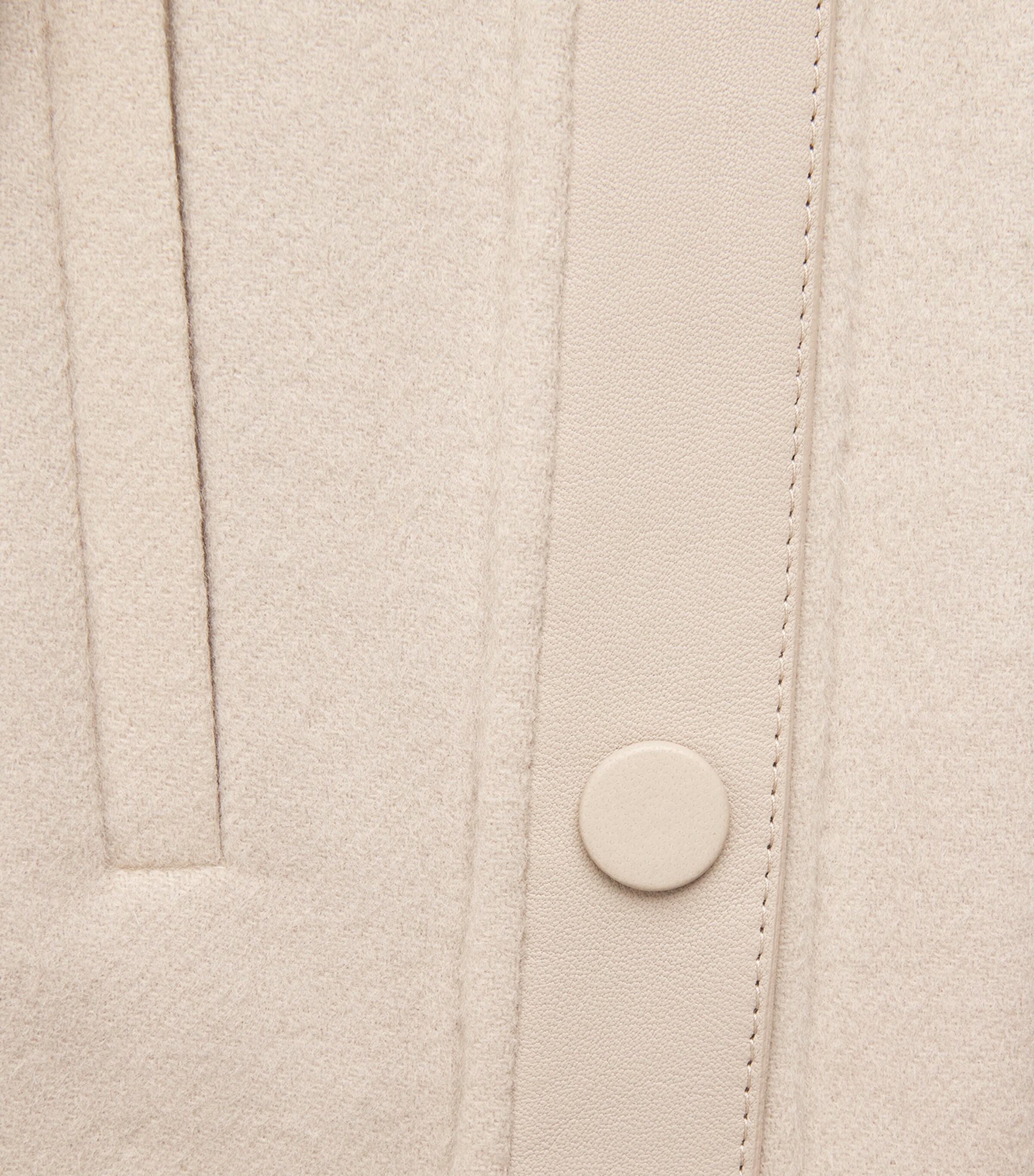 Yves Salomon Womens Wool-Blend Wrap Coat Image 5