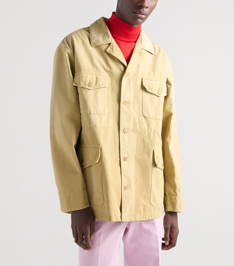 Cotton Blouson Jacket F0065 Image 3