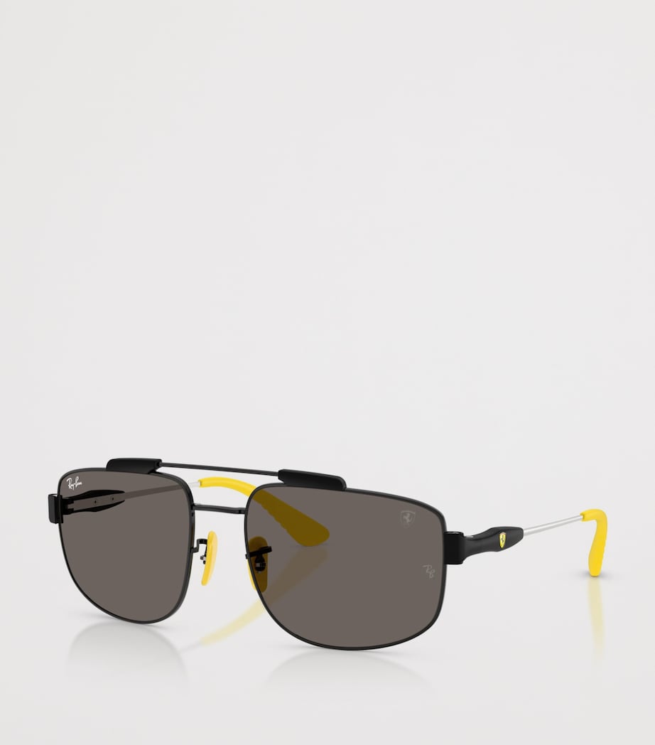 Ray-Ban Scuderia Ferrari Collection Square Sunglasses Black Image 2