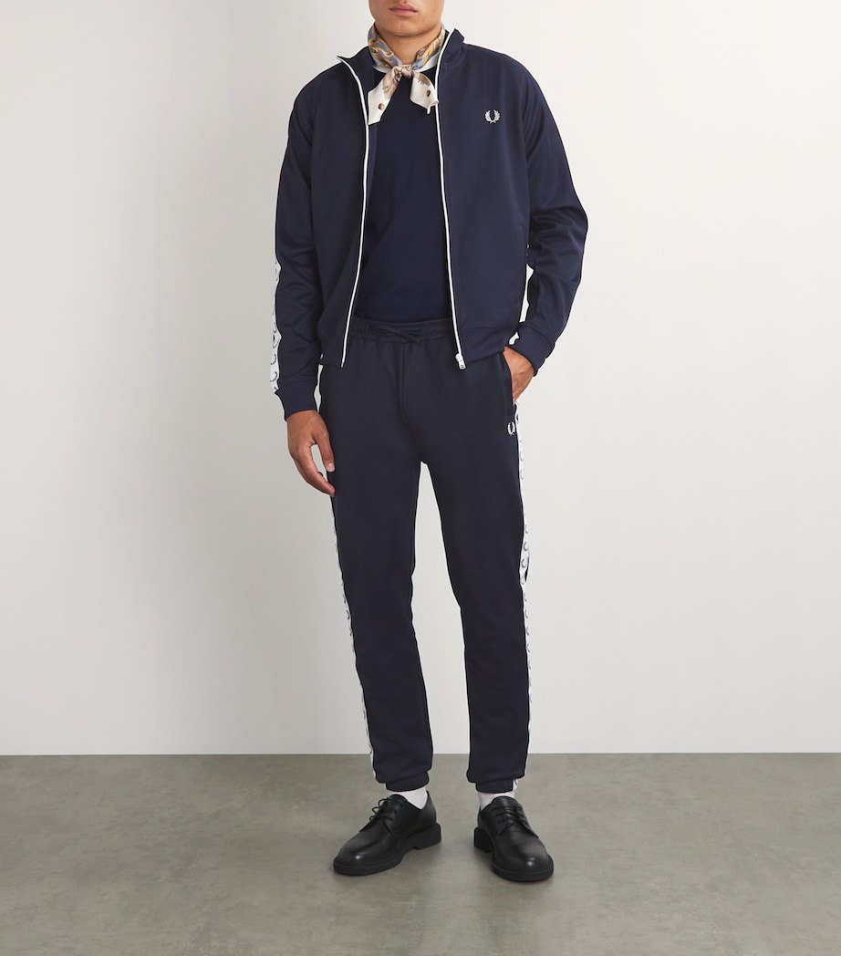 Logo-Tape Track Pants 266 CARBON BLUE Image 2