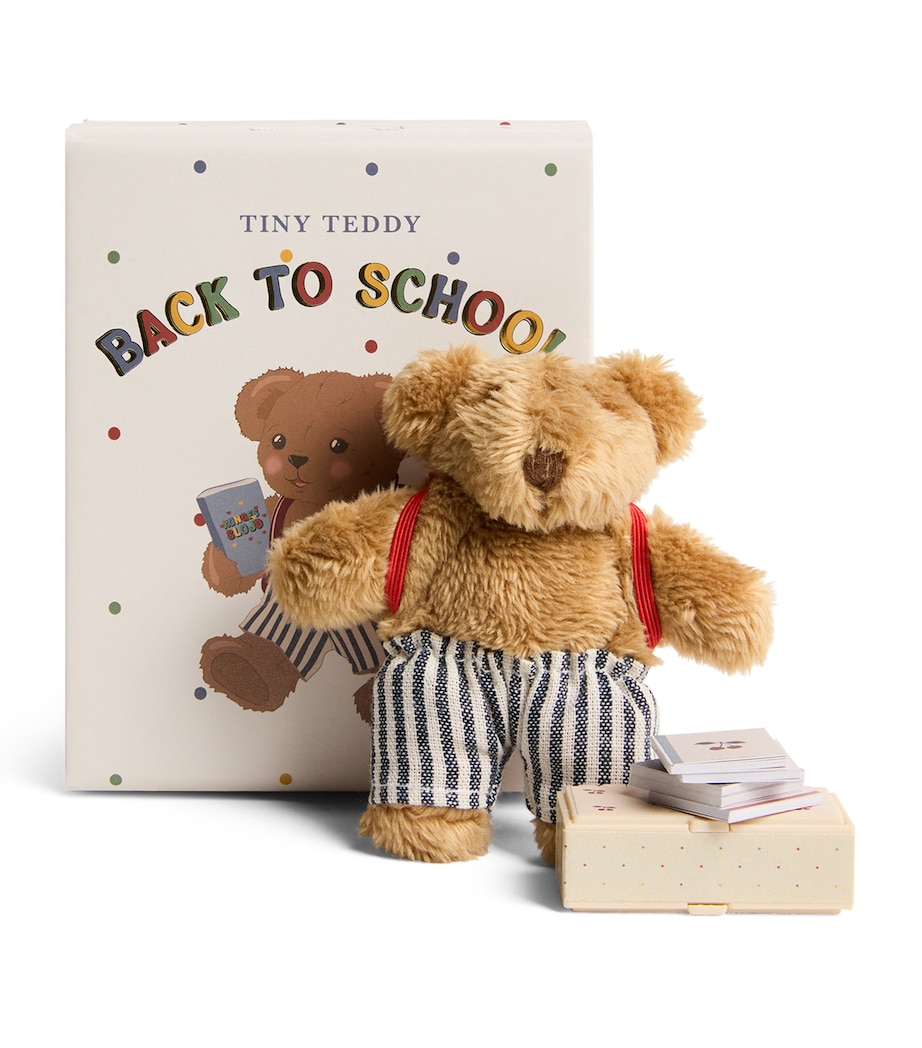 KONGES SLOJD Tiny Teddy Back to School (10cm) Image 1