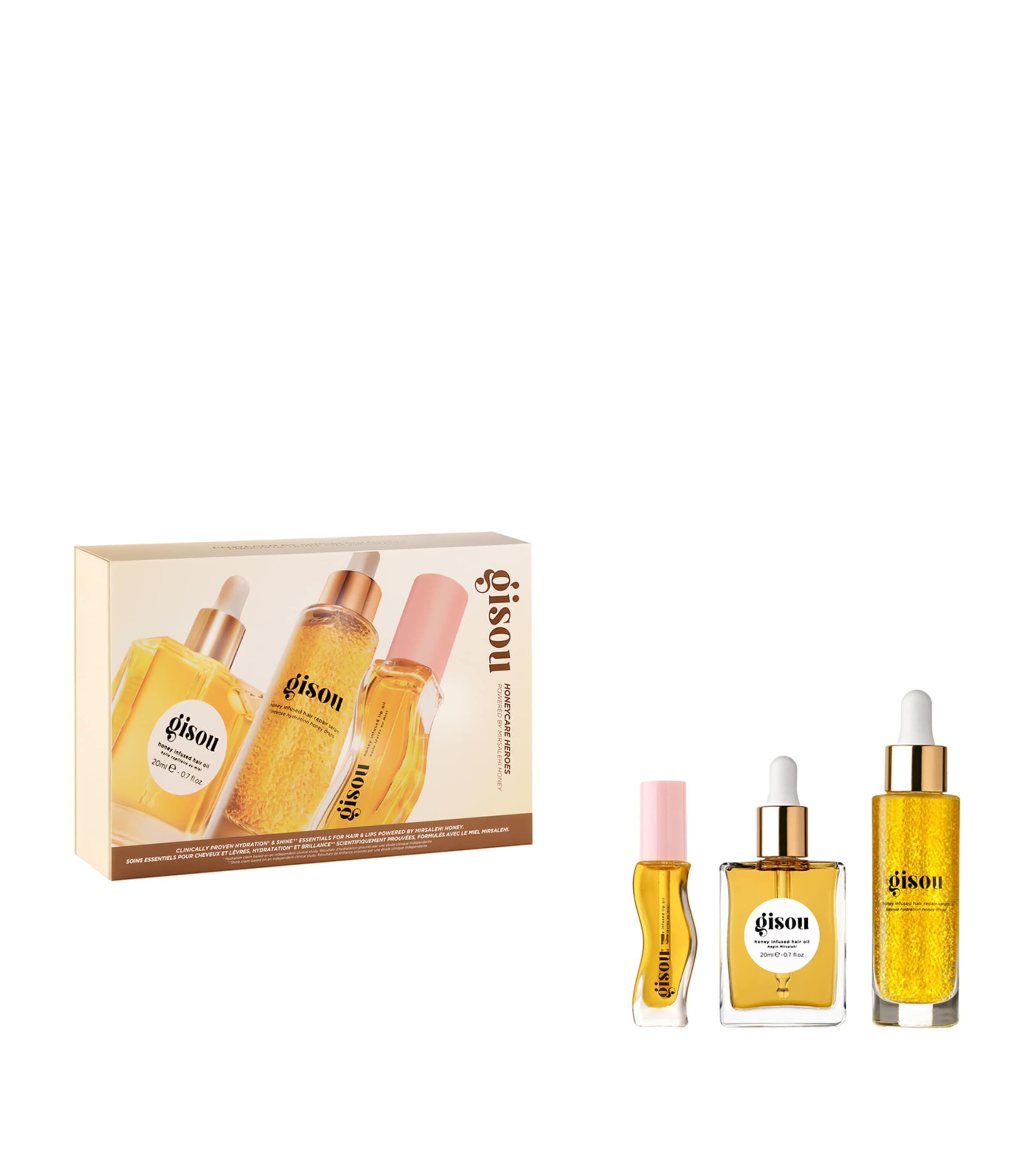 Gisou Honeycare Heroes Set | Haircare | Beauty Gift Sets | Haircare Gift Sets | Designers | Gisou