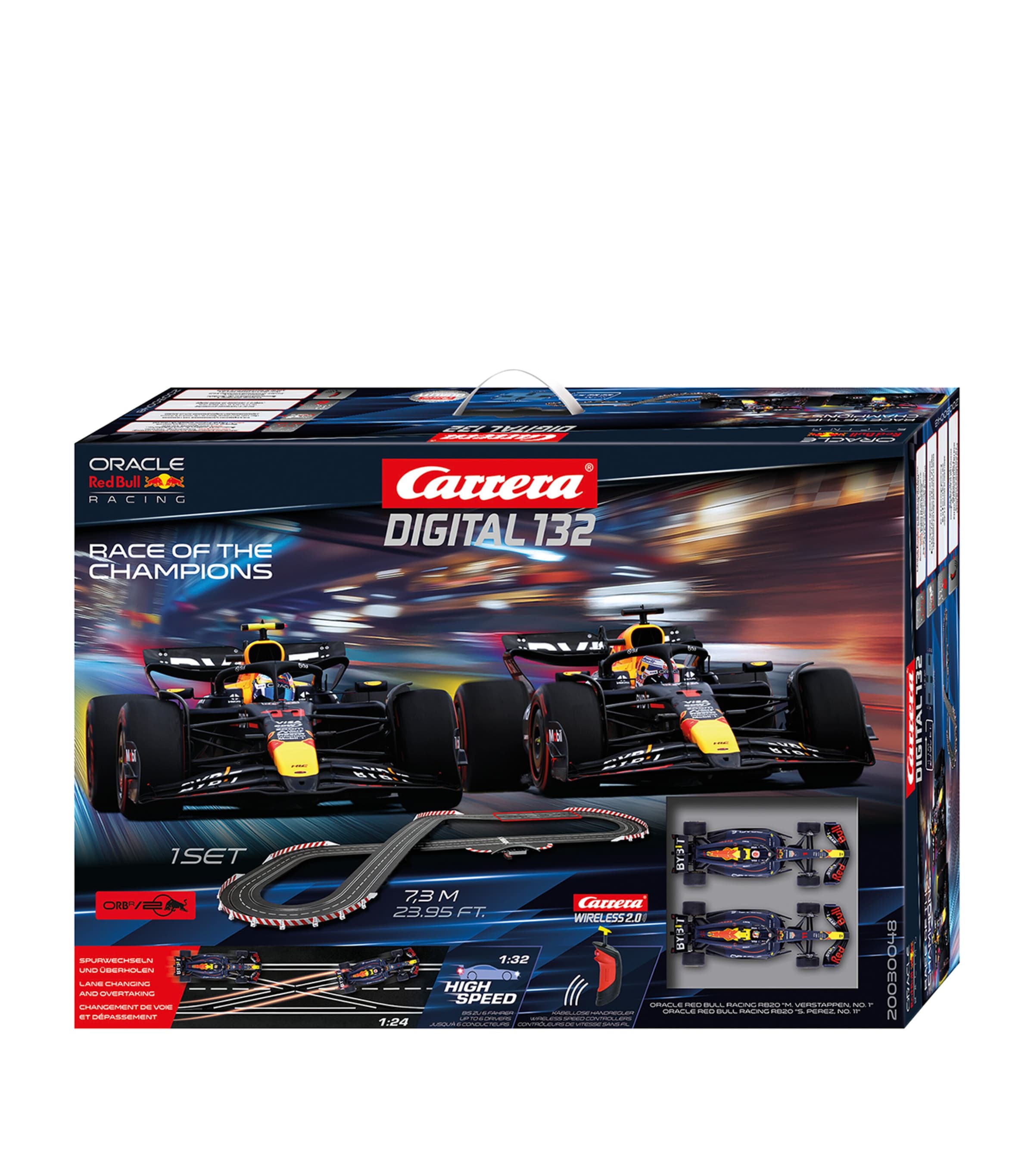 Carrera Race of the Champions DIGITAL 132 F1 Slot Racing Set Image 2