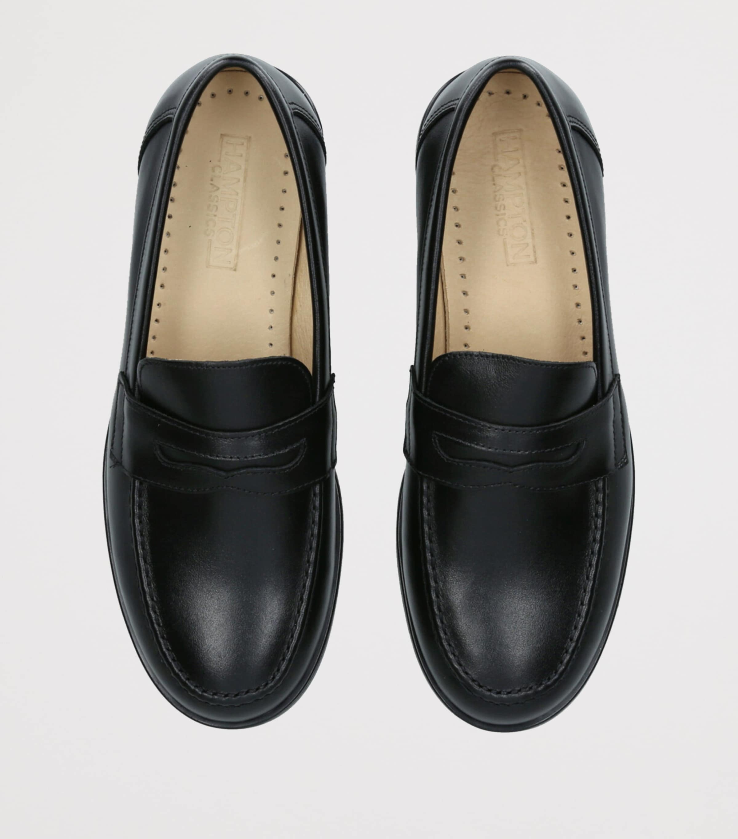 Leather Hugo Loafers BLACK Image 4