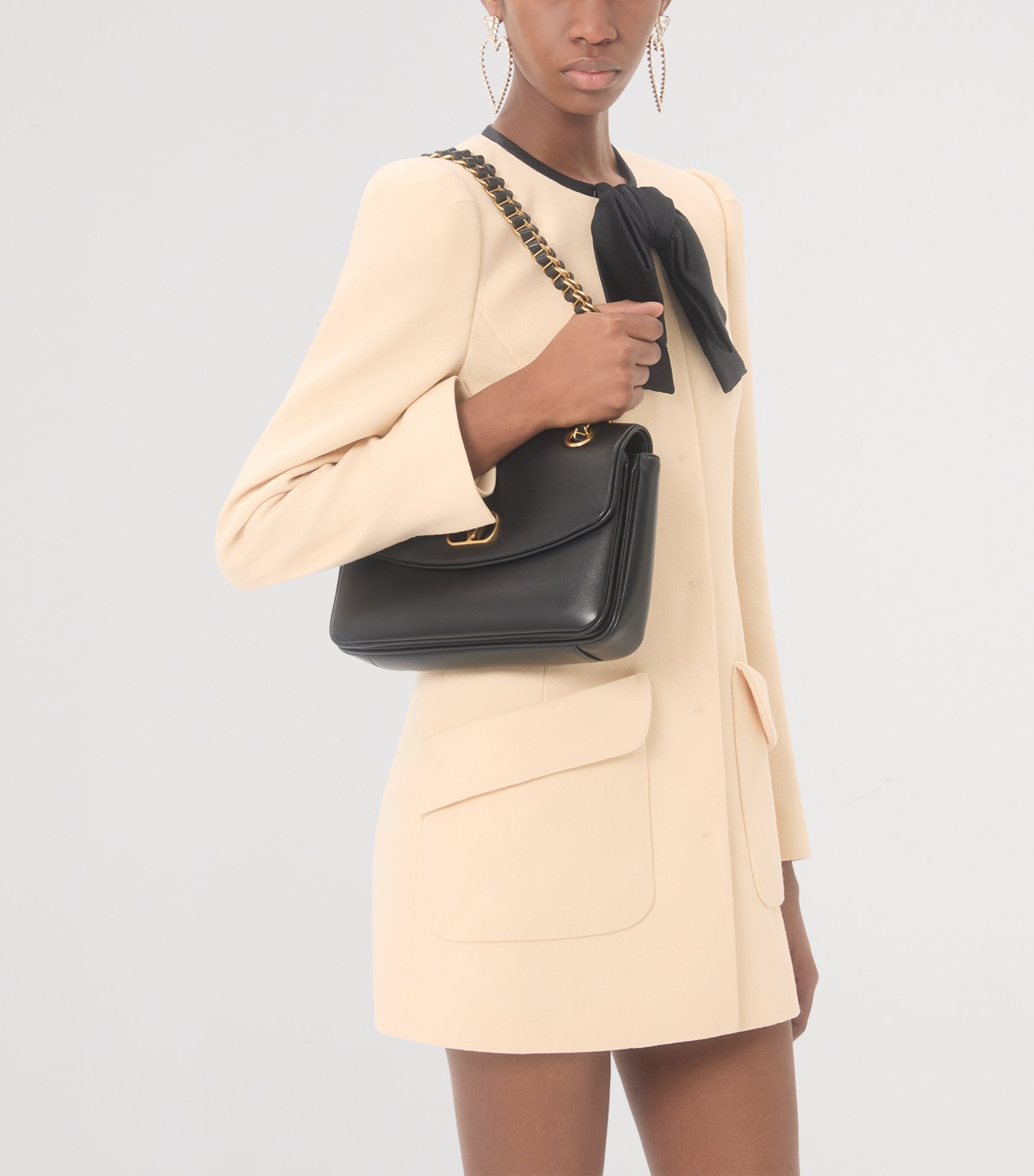 Wool Bow-Tie Jacket R8E Image 6